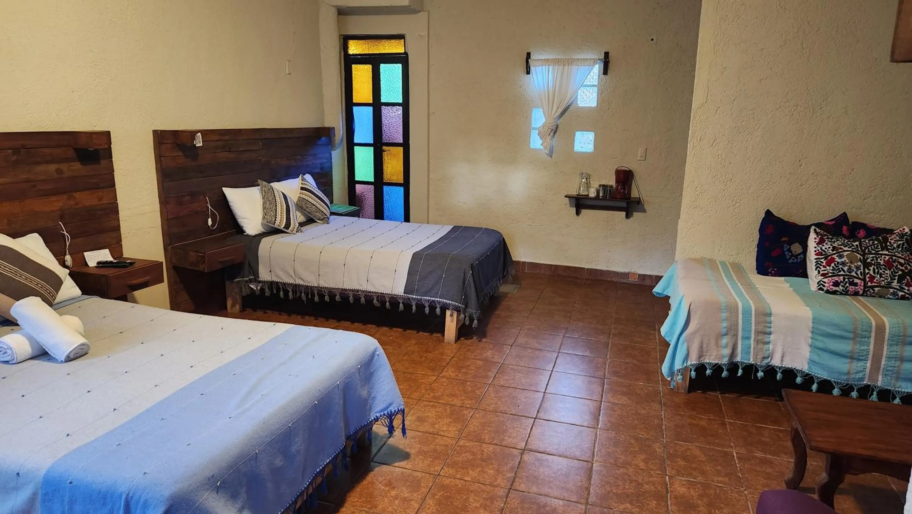 Photo of the whole room, Bed in Arte Sano Hotel San Cristobal