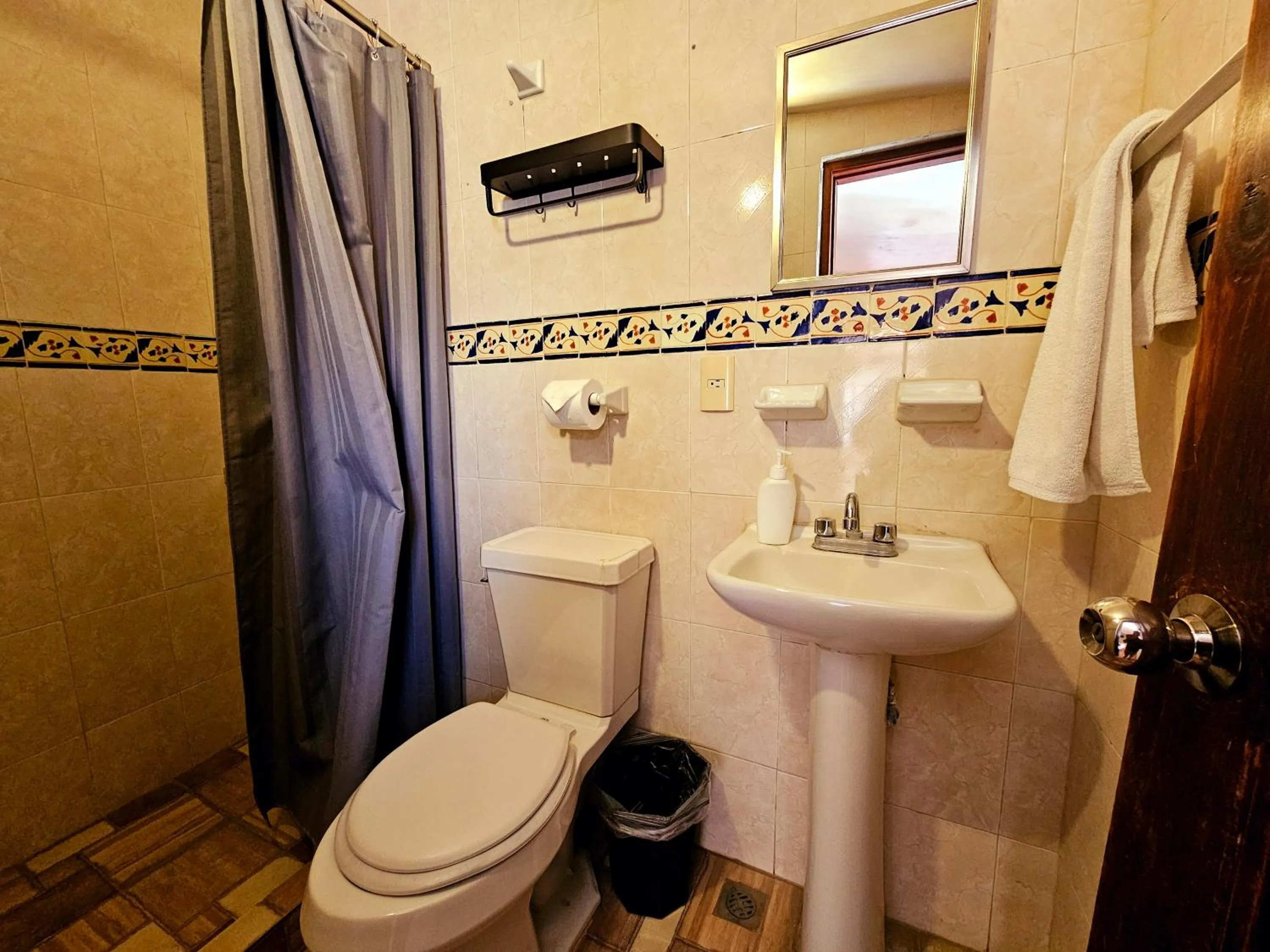 Shower in Arte Sano Hotel San Cristobal