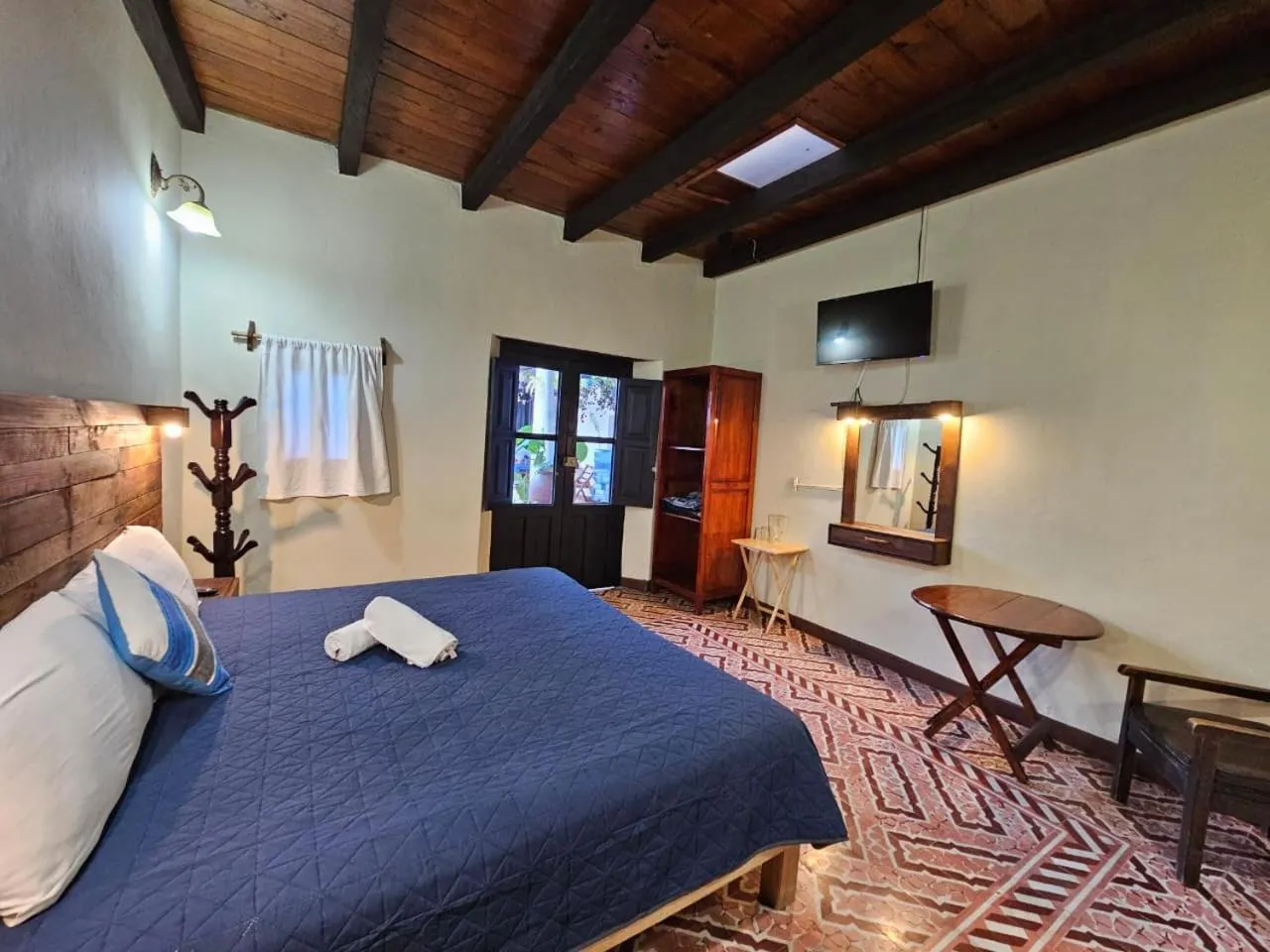 Bed in Arte Sano Hotel San Cristobal