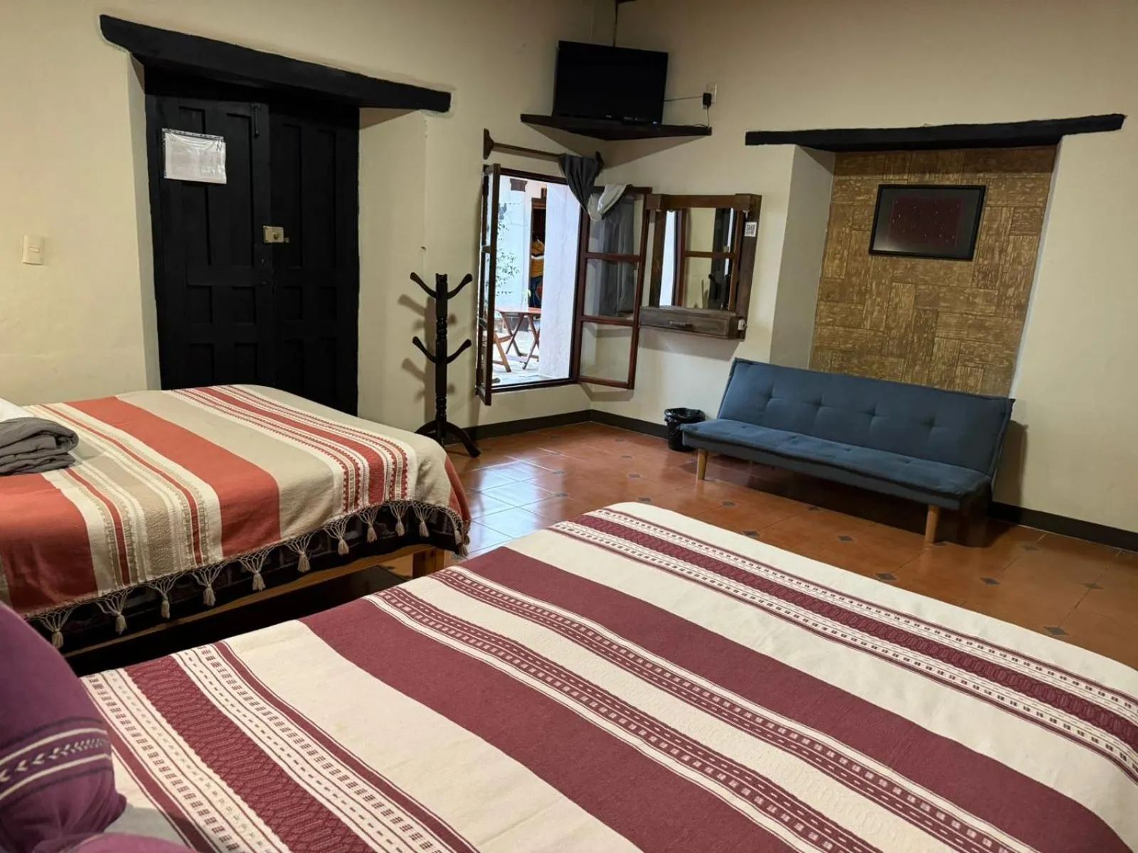 Bed in Arte Sano Hotel San Cristobal