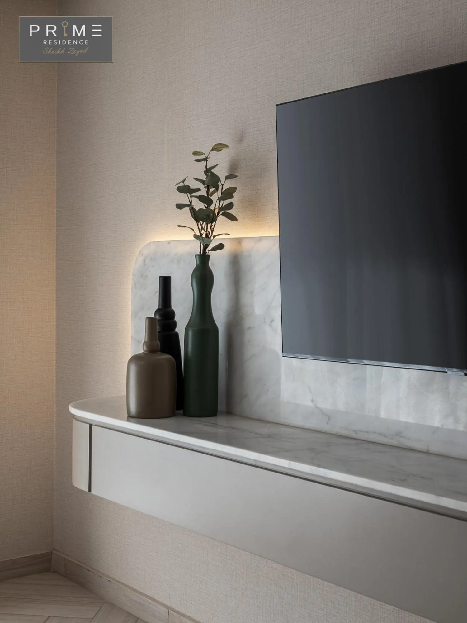 Decorative detail in Prime Residence Sheikh Zayed