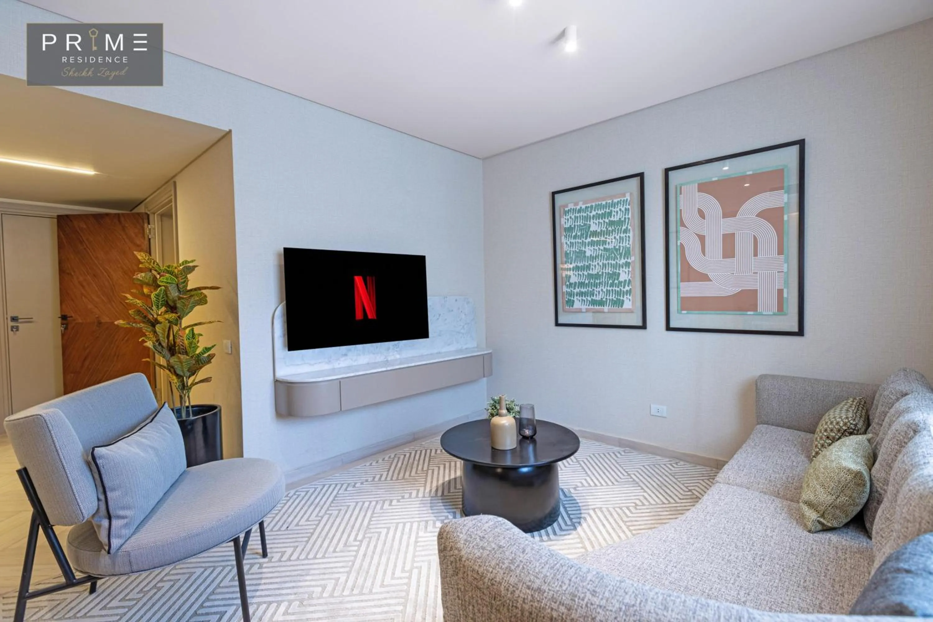 Photo of the whole room in Prime Residence Sheikh Zayed