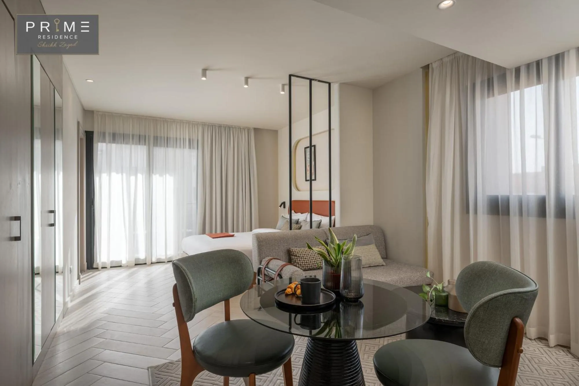 Photo of the whole room in Prime Residence Sheikh Zayed