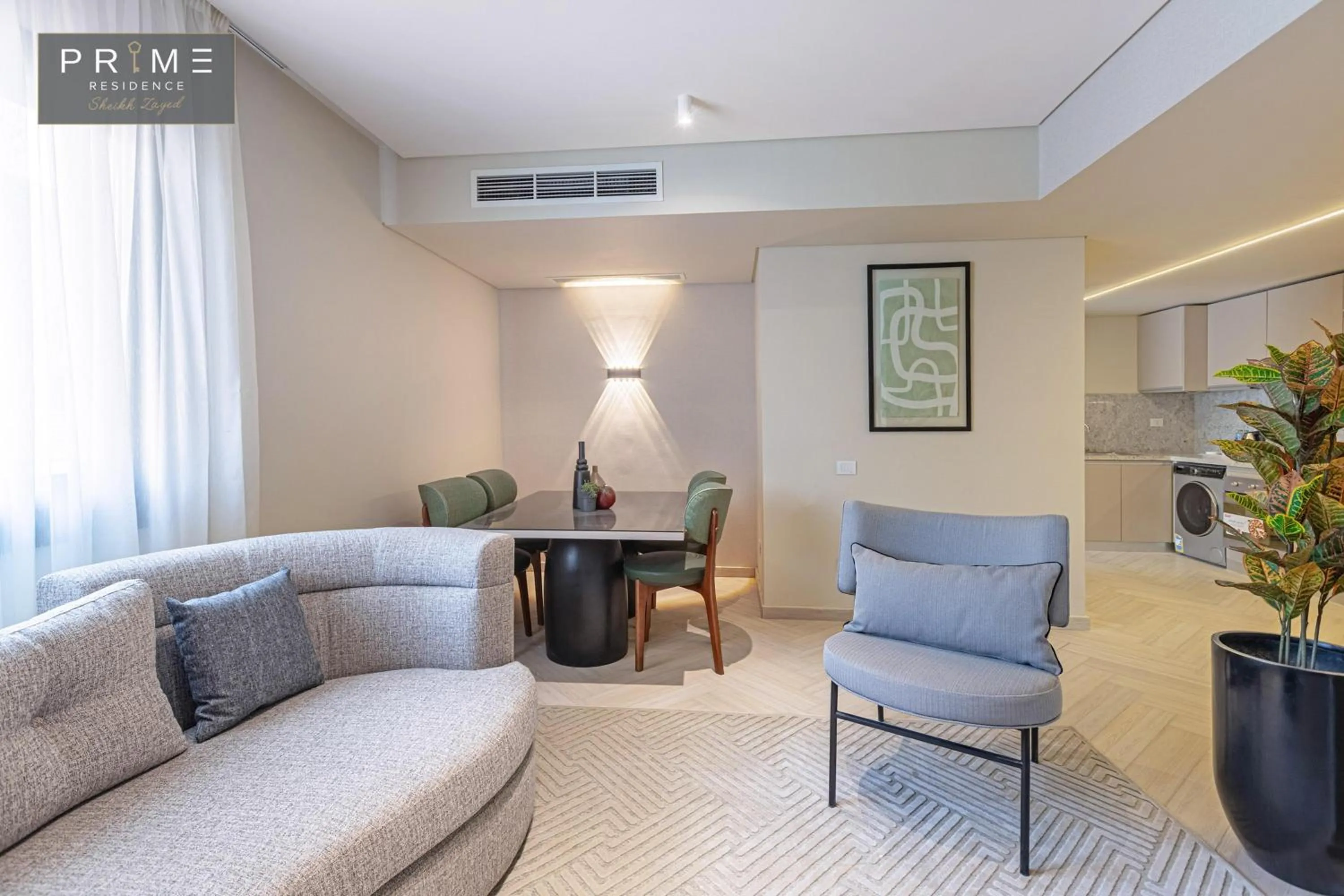 Lobby or reception in Prime Residence Sheikh Zayed