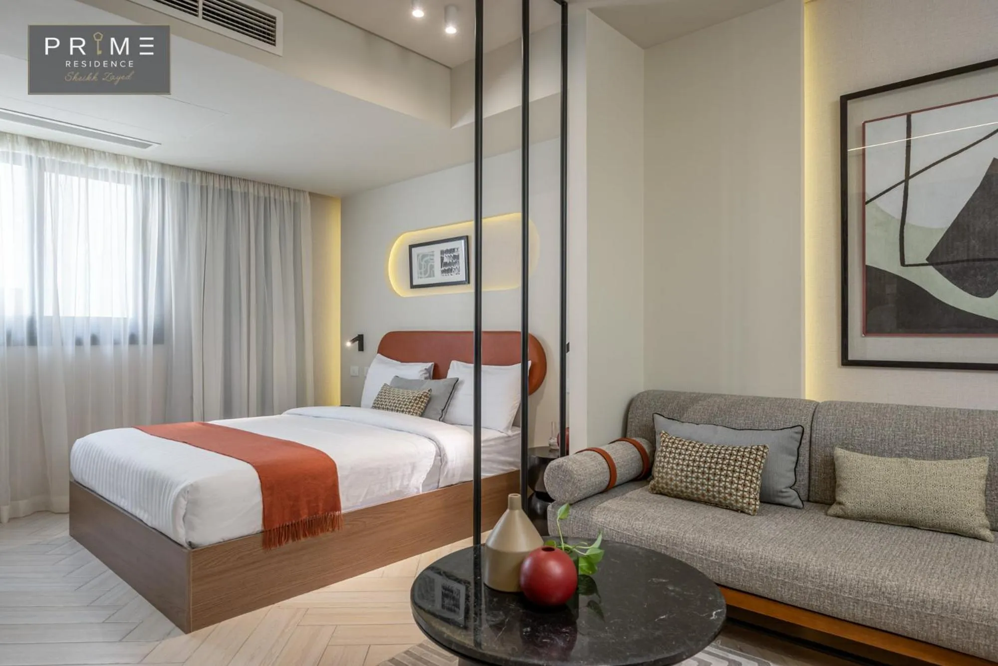 Bed in Prime Residence Sheikh Zayed