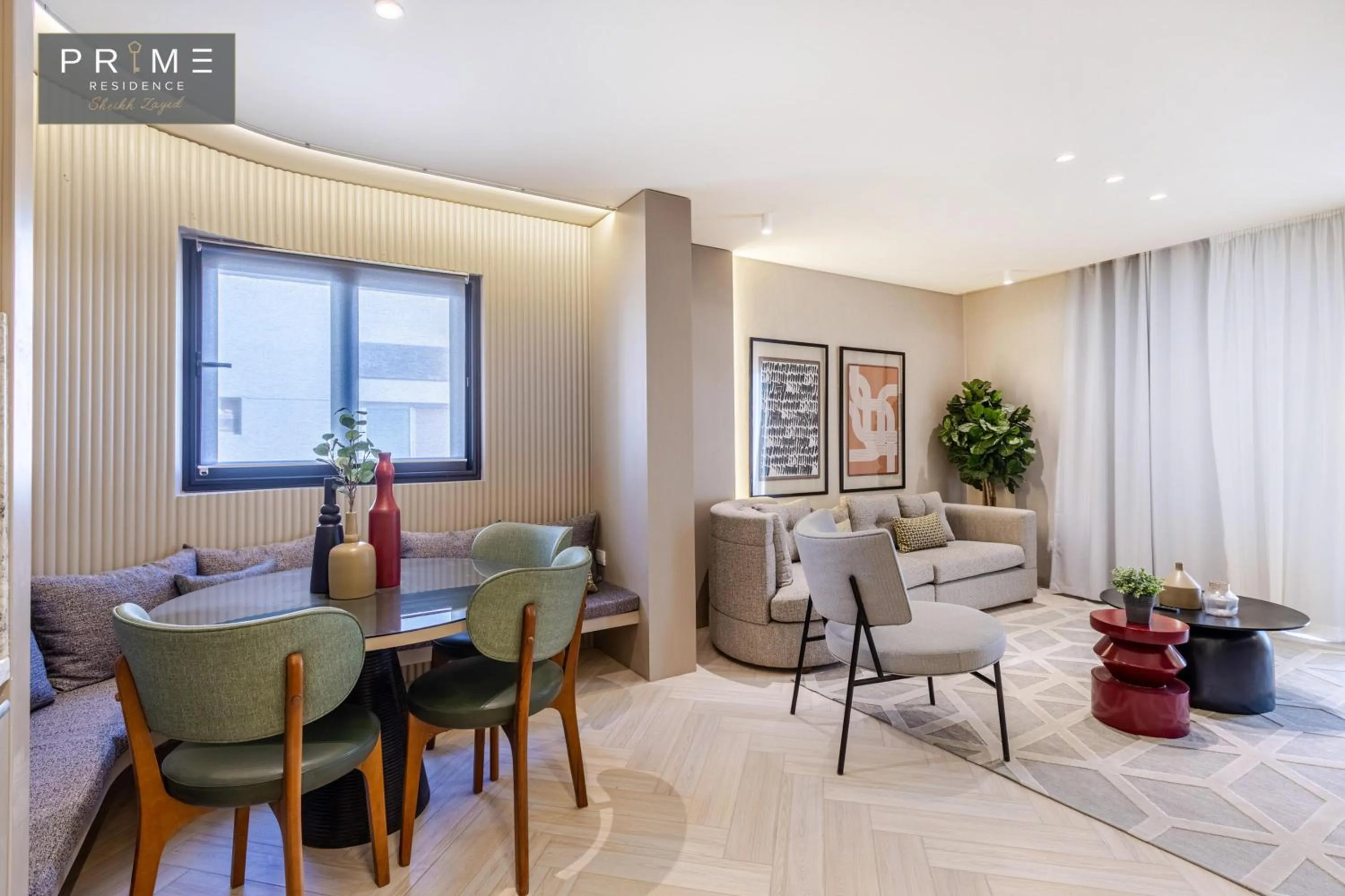 Photo of the whole room in Prime Residence Sheikh Zayed