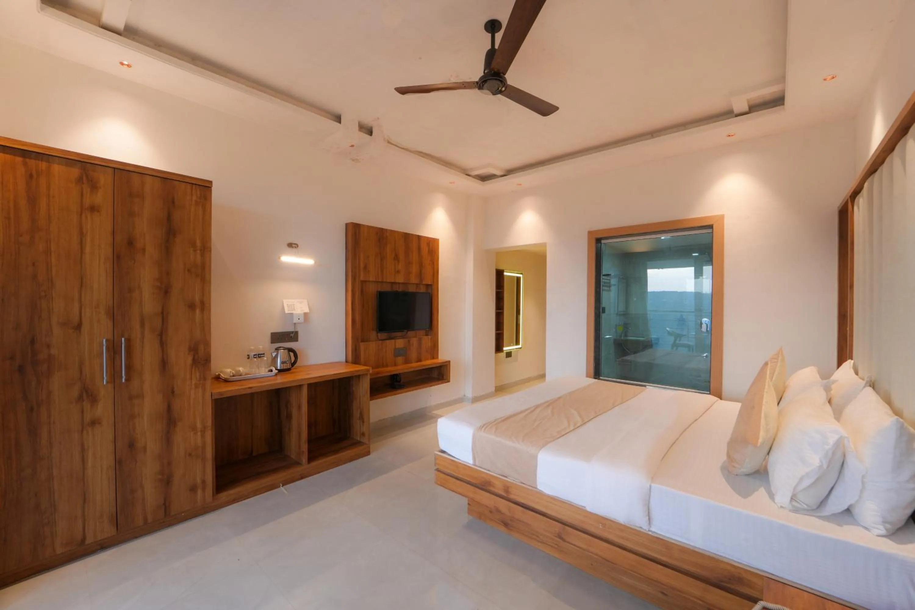 Bed in Strawberry King Resort