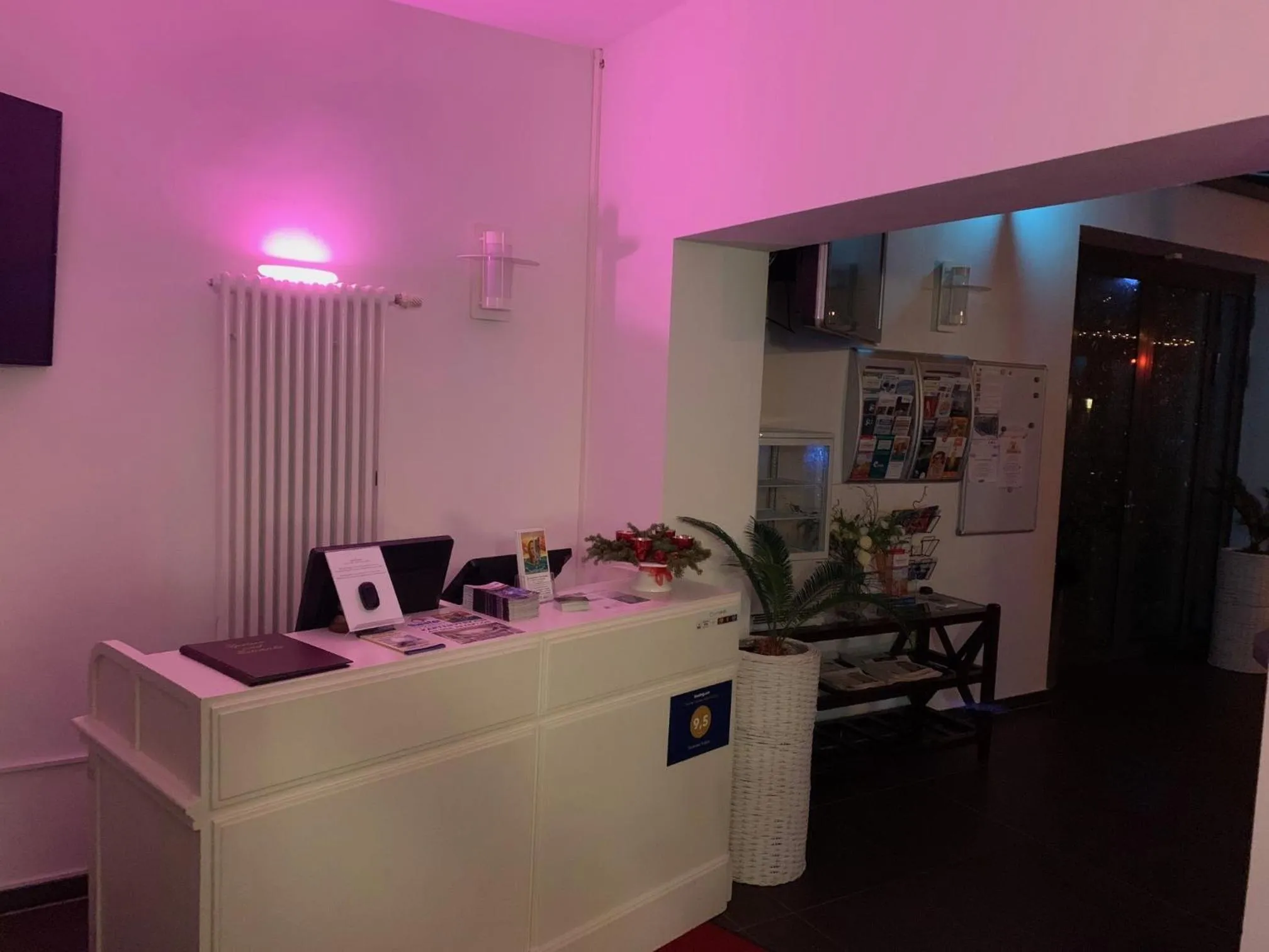 Lobby or reception in Hotel am Theater