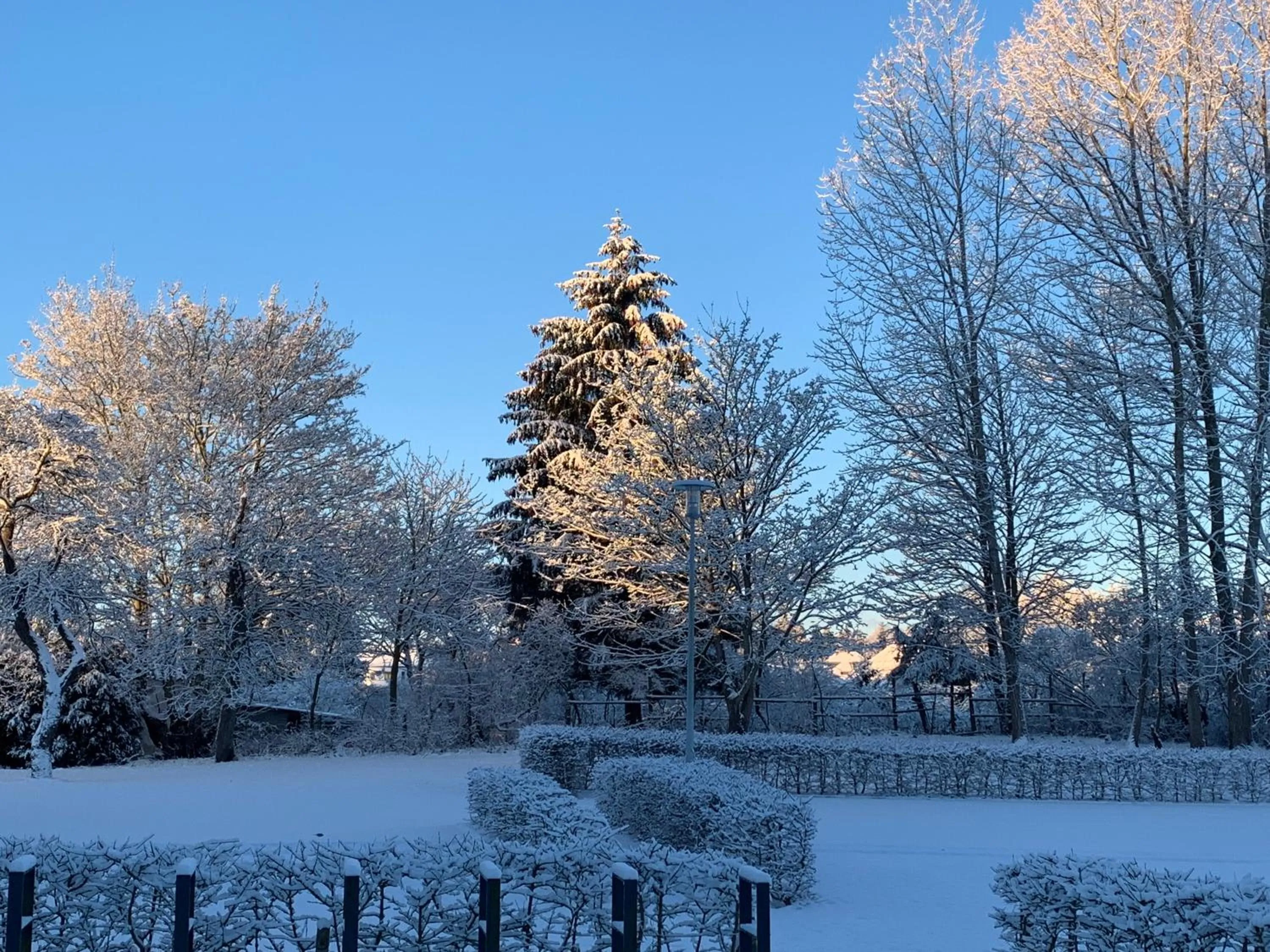 Winter in Hotel am Theater