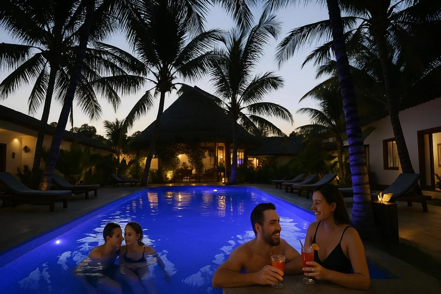 Swimming pool in Little Pompeji Boutique Hotel - Adults Only
