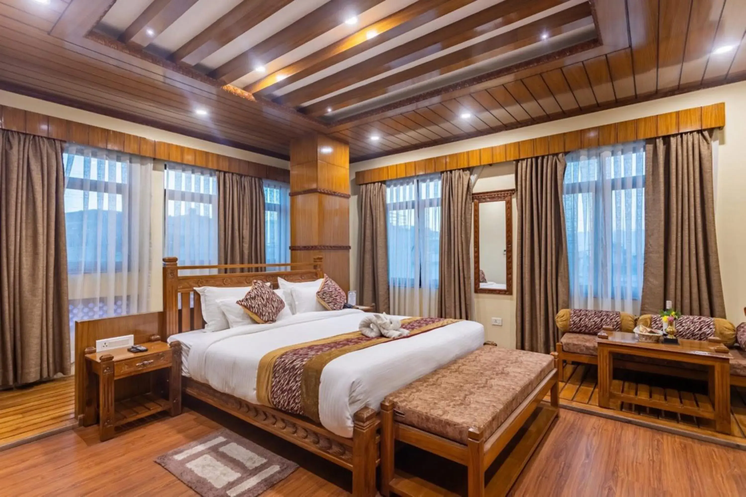 Bedroom, Bed in Surya Heritage Hotel Bedroom, Bed in Surya Heritage Hotel