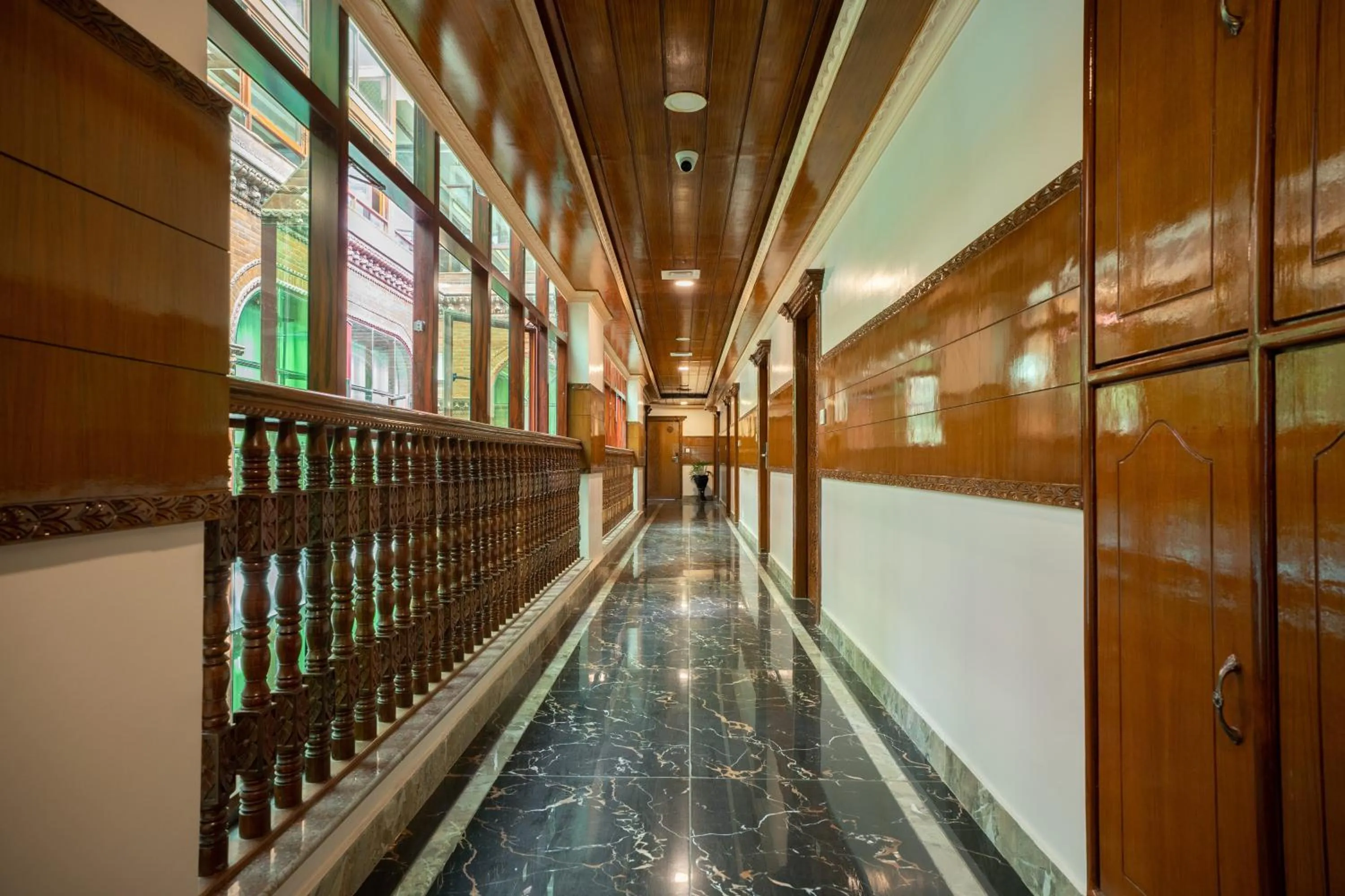 Decorative detail in Surya Heritage Hotel