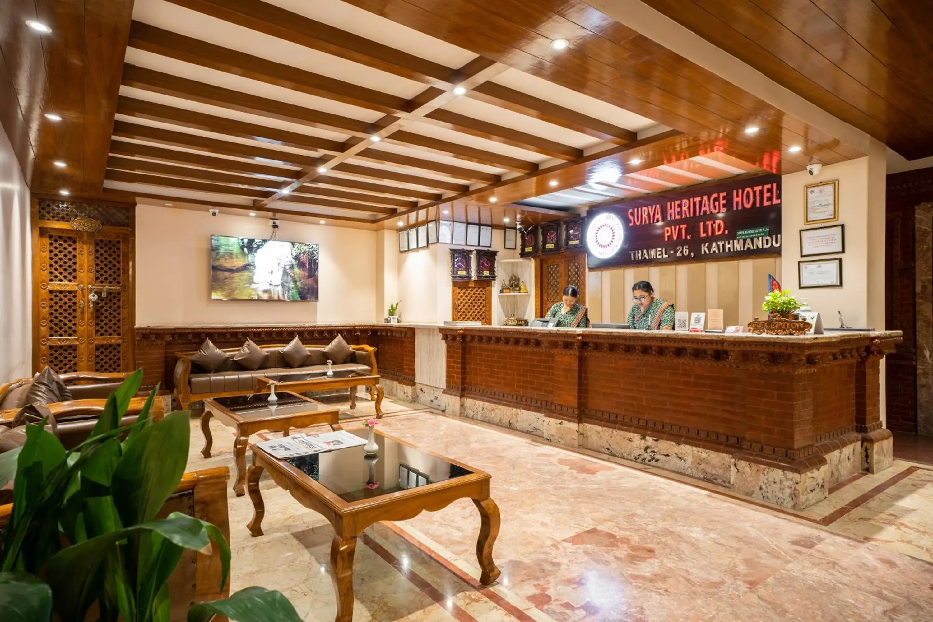Lobby or reception in Surya Heritage Hotel Lobby or reception in Surya Heritage Hotel