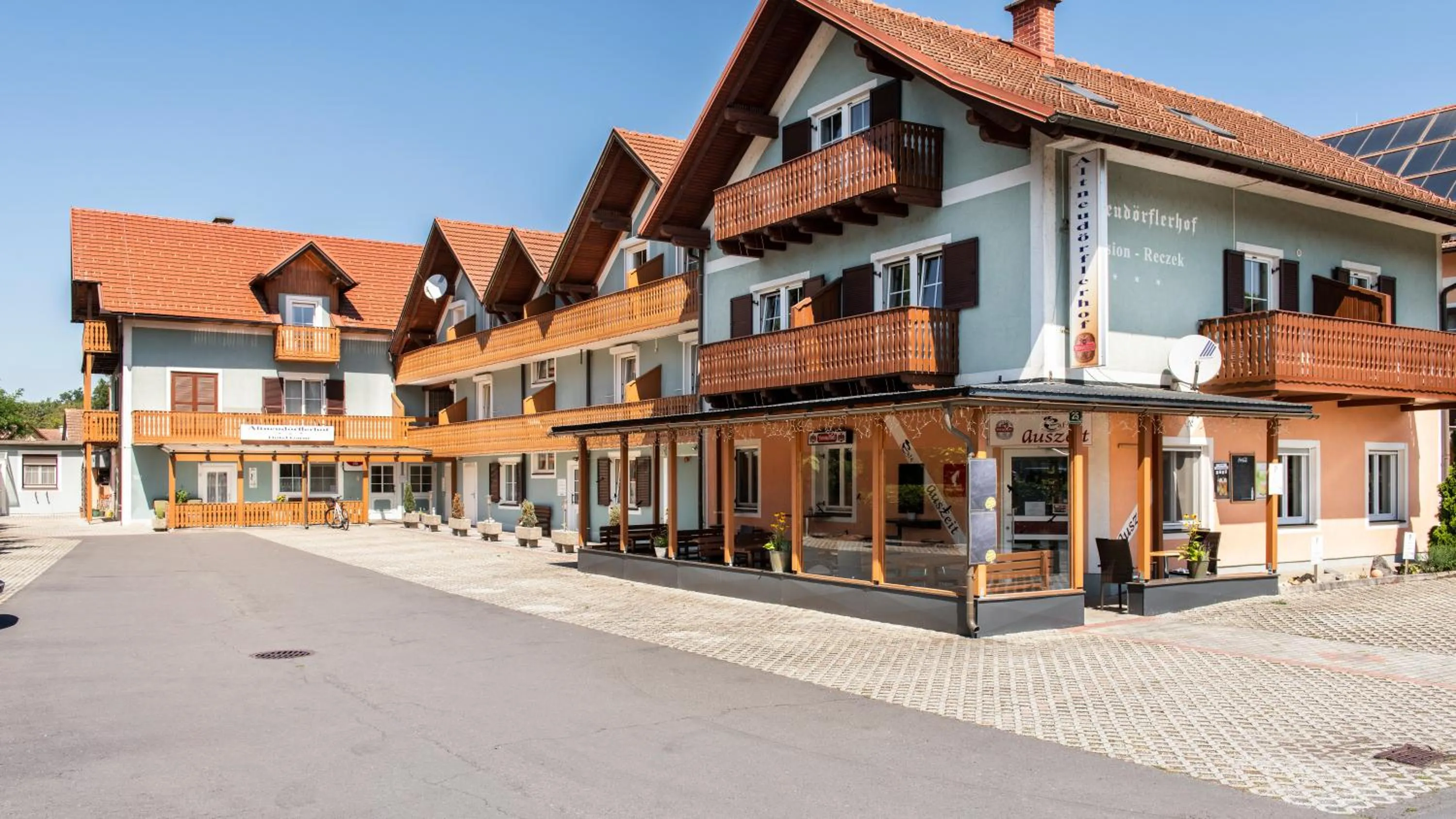 Balcony/Terrace in Hotel Altneudörflerhof