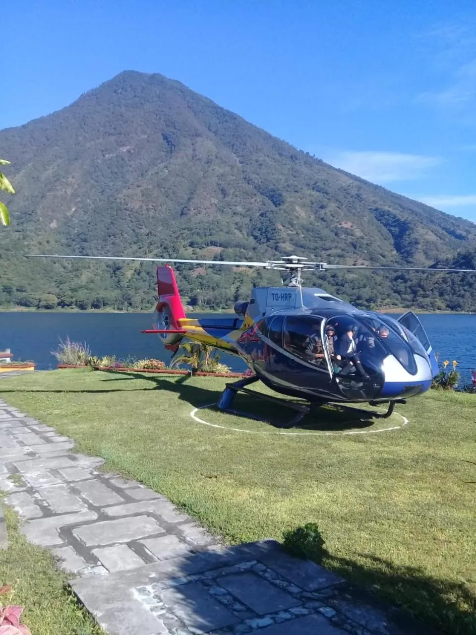 Lake view in Hotel Tiosh Abaj