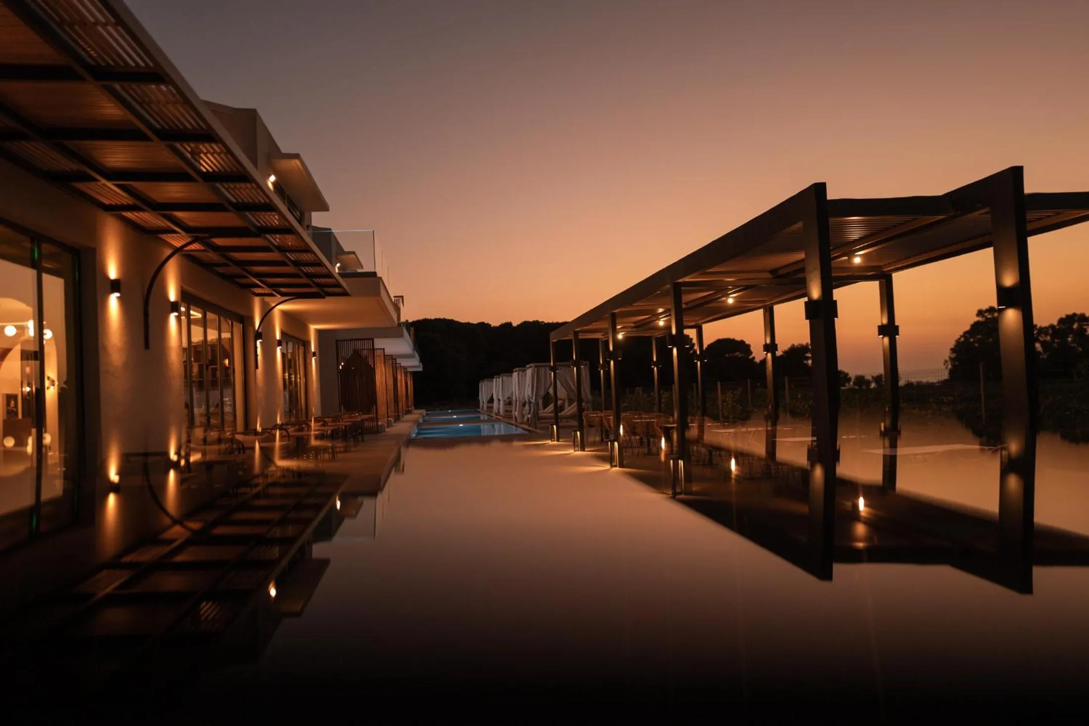 Swimming pool in Salt Boutique Hotel