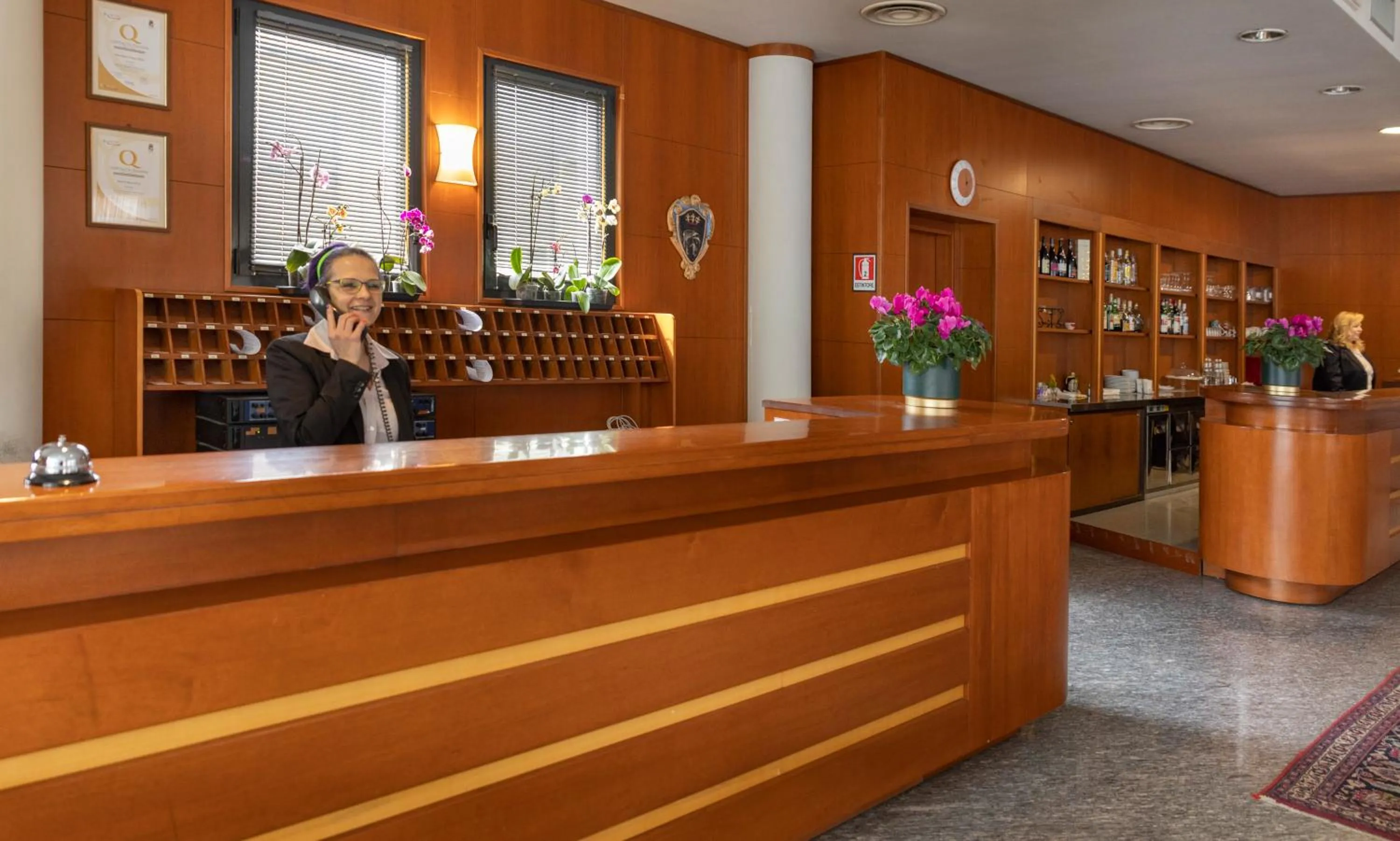 Lobby or reception in Hotel Il Duca d'Este