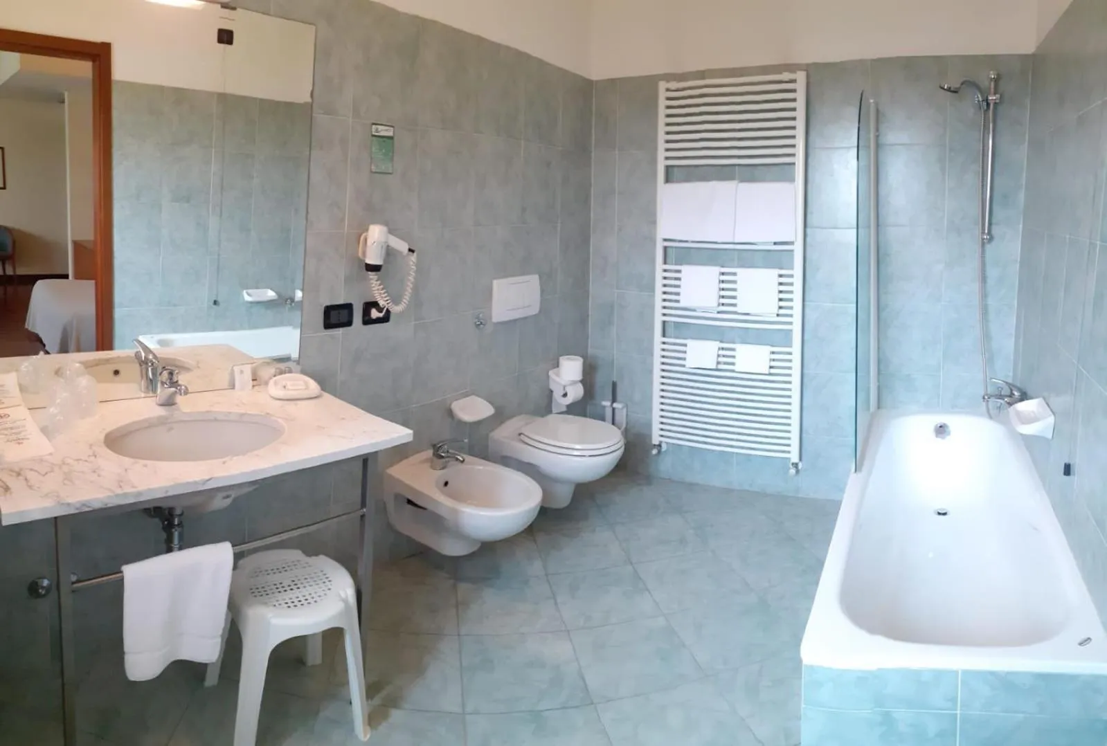 Bathroom in Hotel Il Duca d'Este