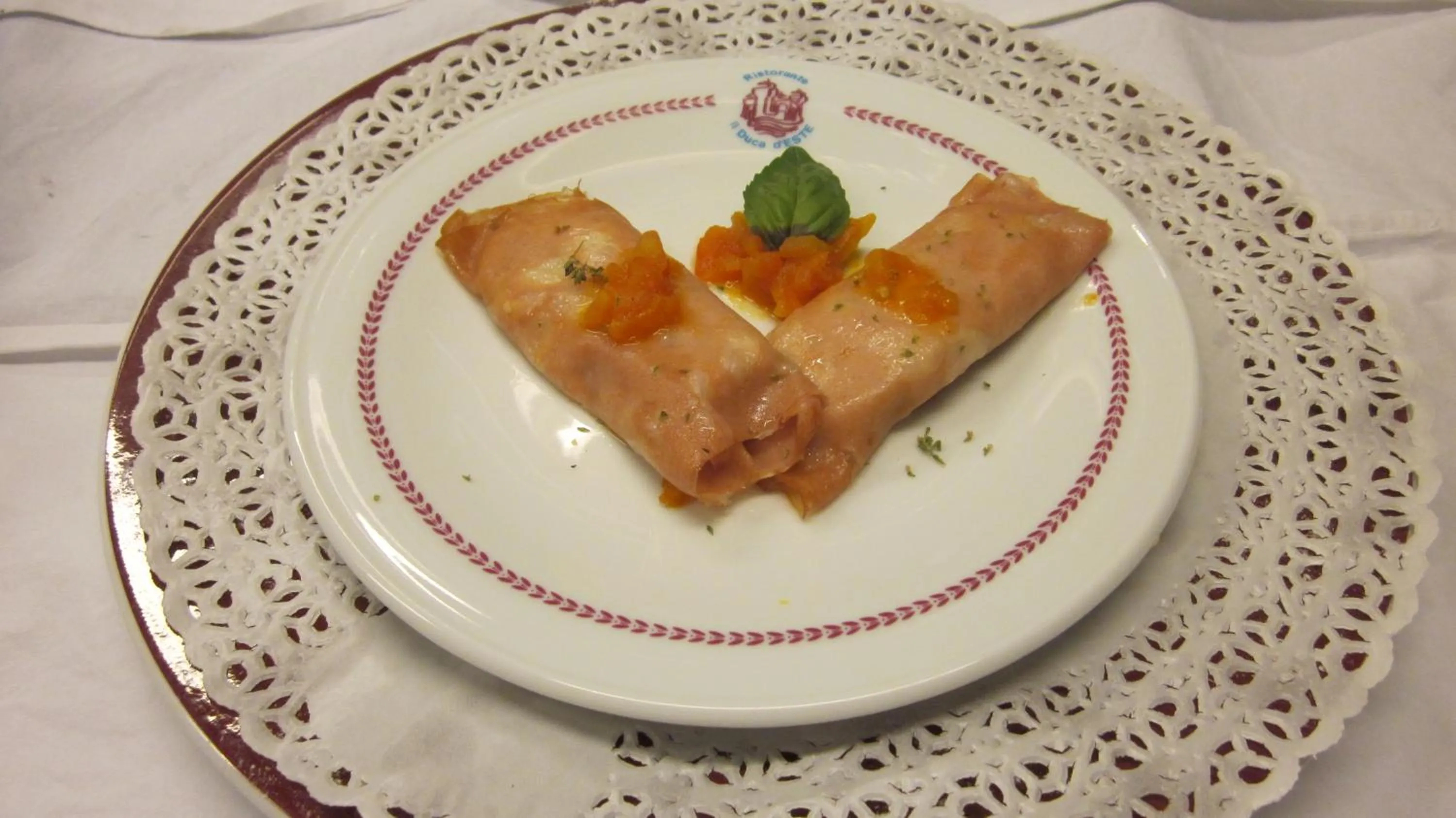 Restaurant/places to eat in Hotel Il Duca d'Este