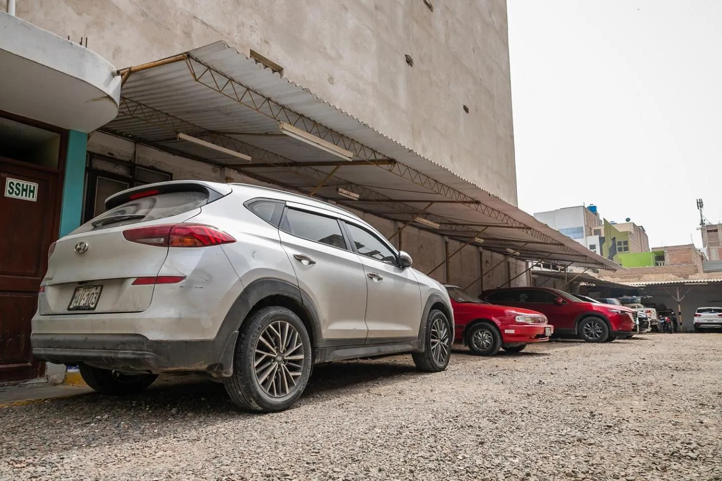 Parking in Hotel Santa Rosa