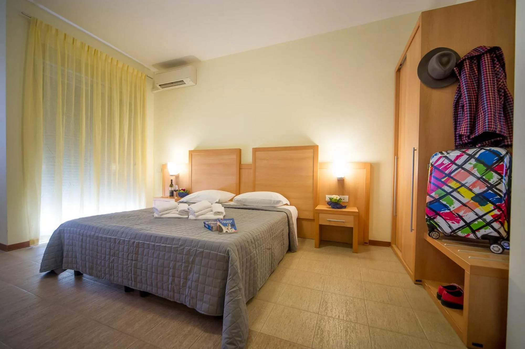 Bed in Hotel Foresteria