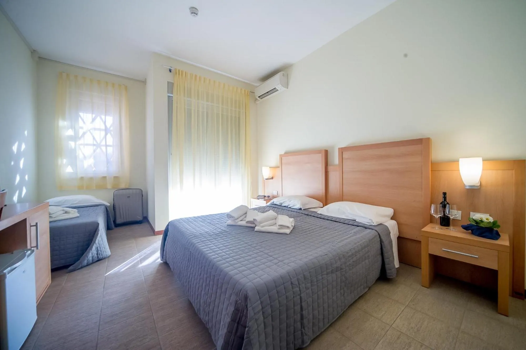 Bed in Hotel Foresteria