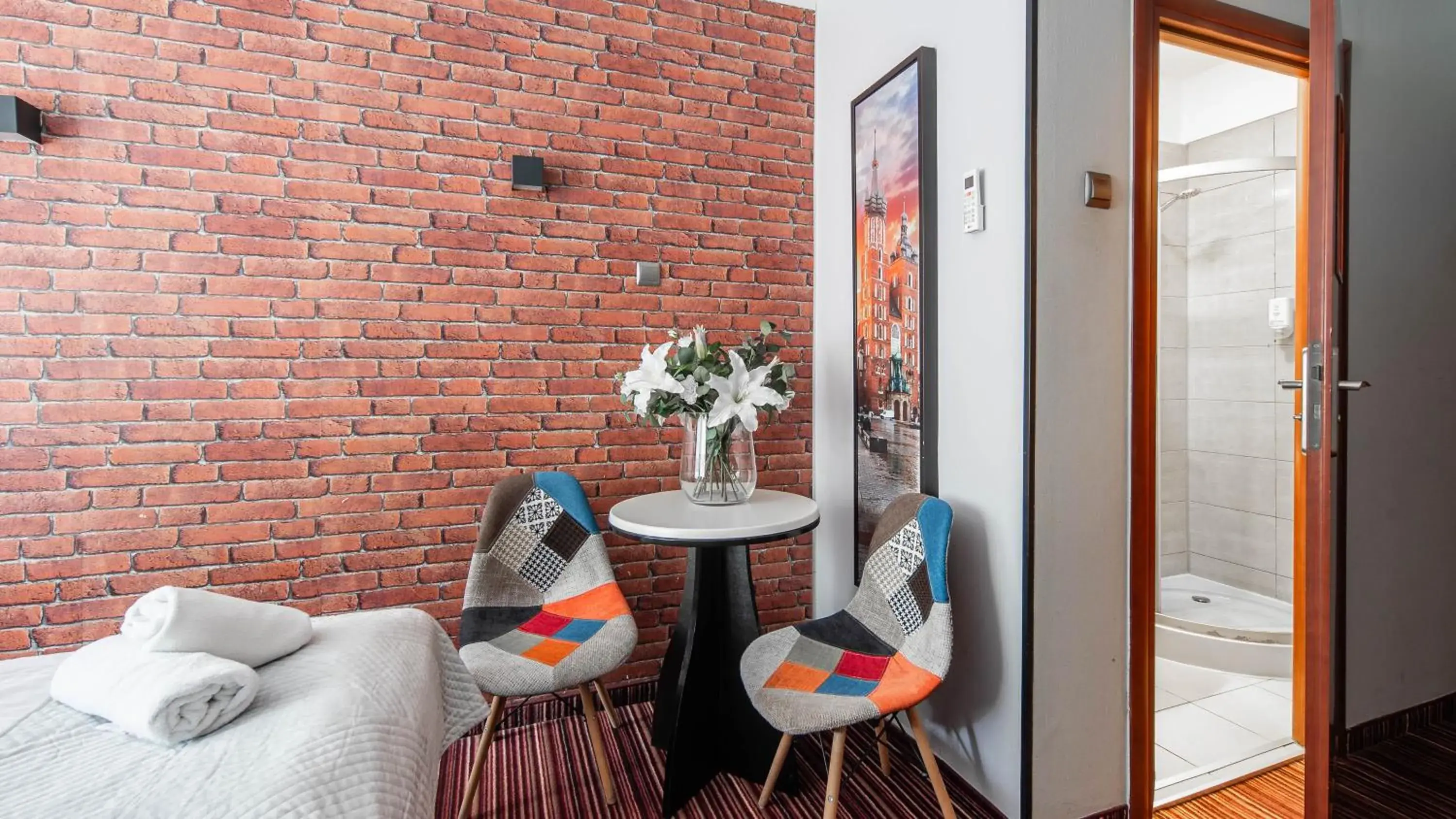 Bed in Hotel Delta Bed in Hotel Delta