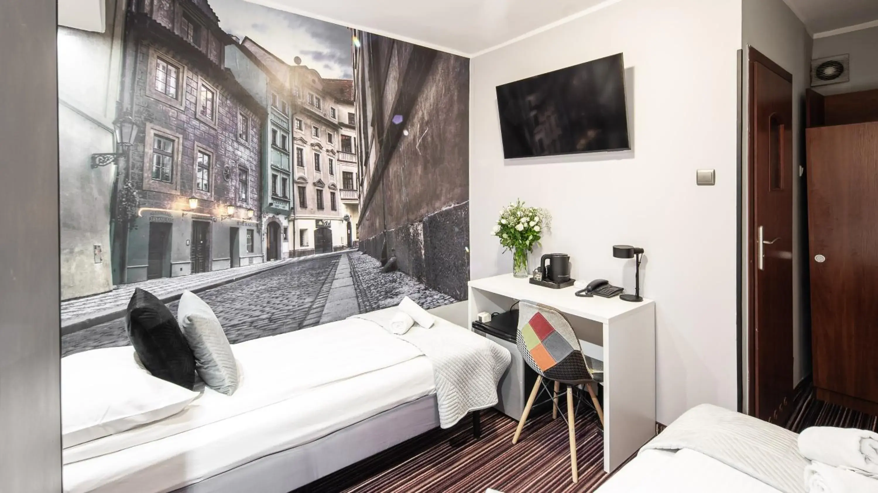 Bed in Hotel Delta Bed in Hotel Delta