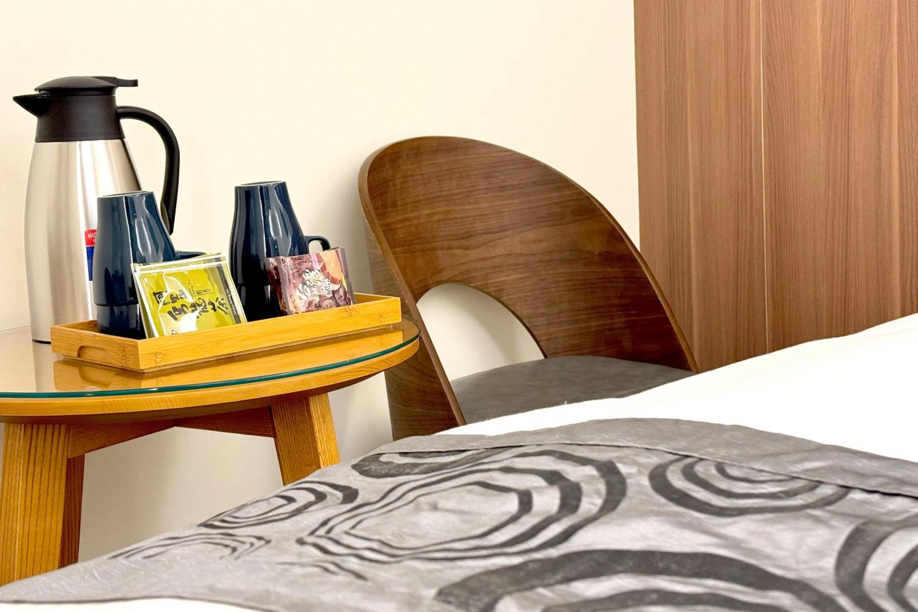 Coffee/tea facilities, Bed in Dafong Hotel