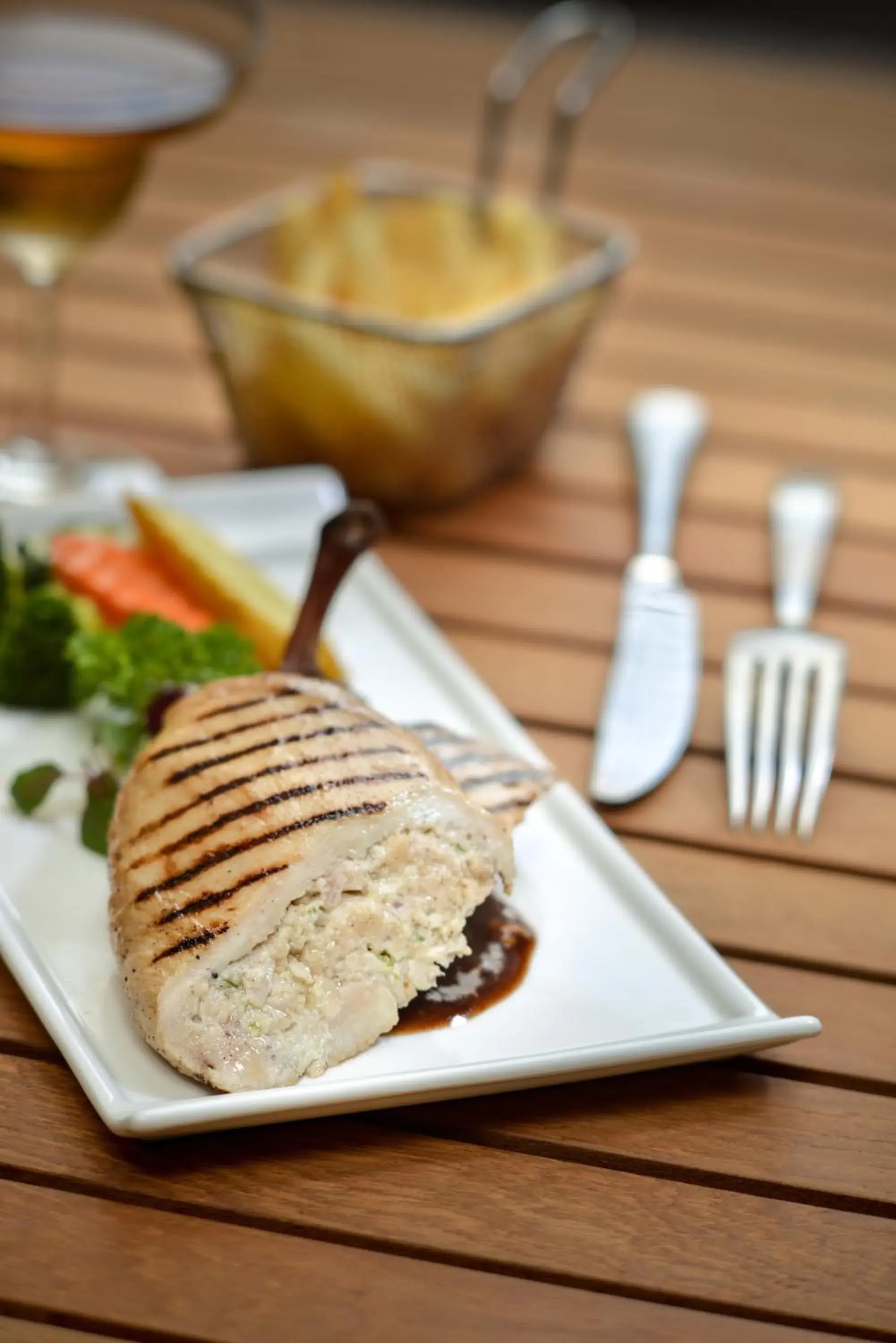 Food close-up in The Acacia Hotel & Spa Food close-up in The Acacia Hotel & Spa