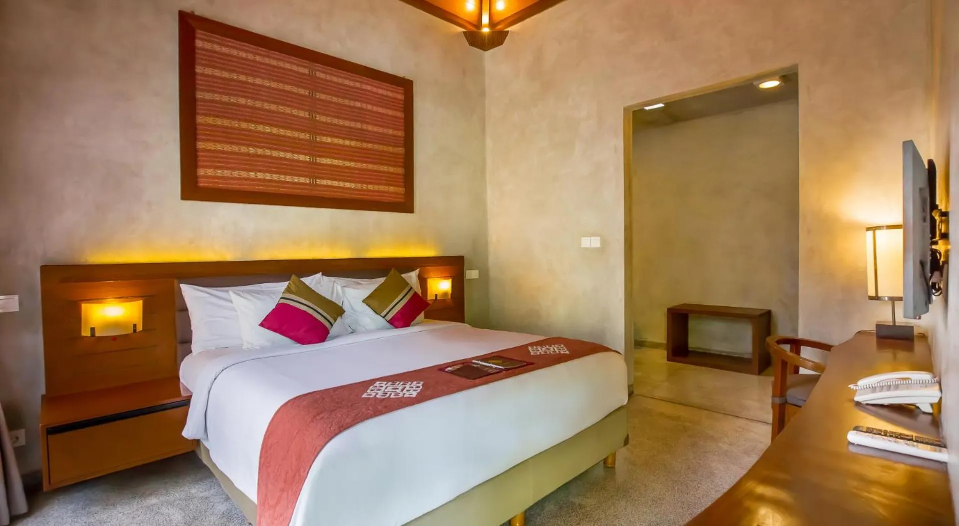 Bed in Bracha Villas Bali