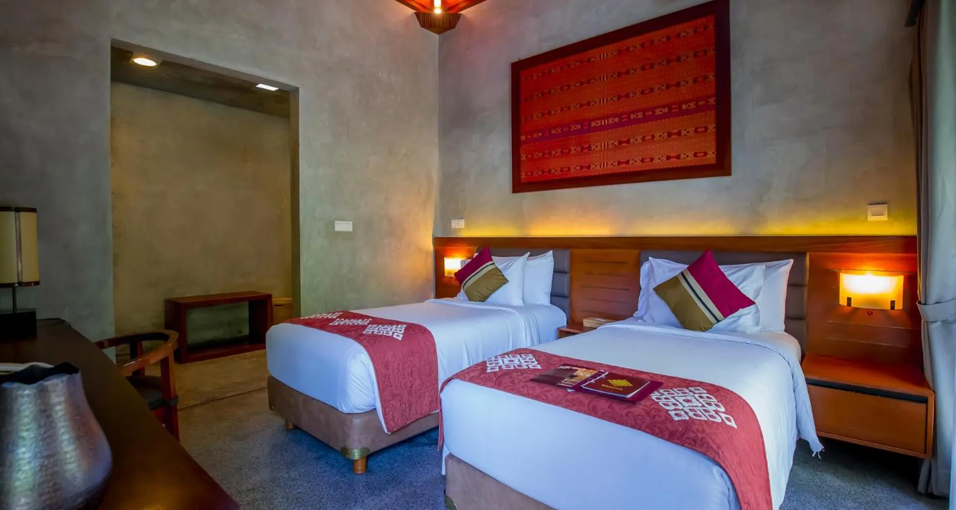 Bed in Bracha Villas Bali