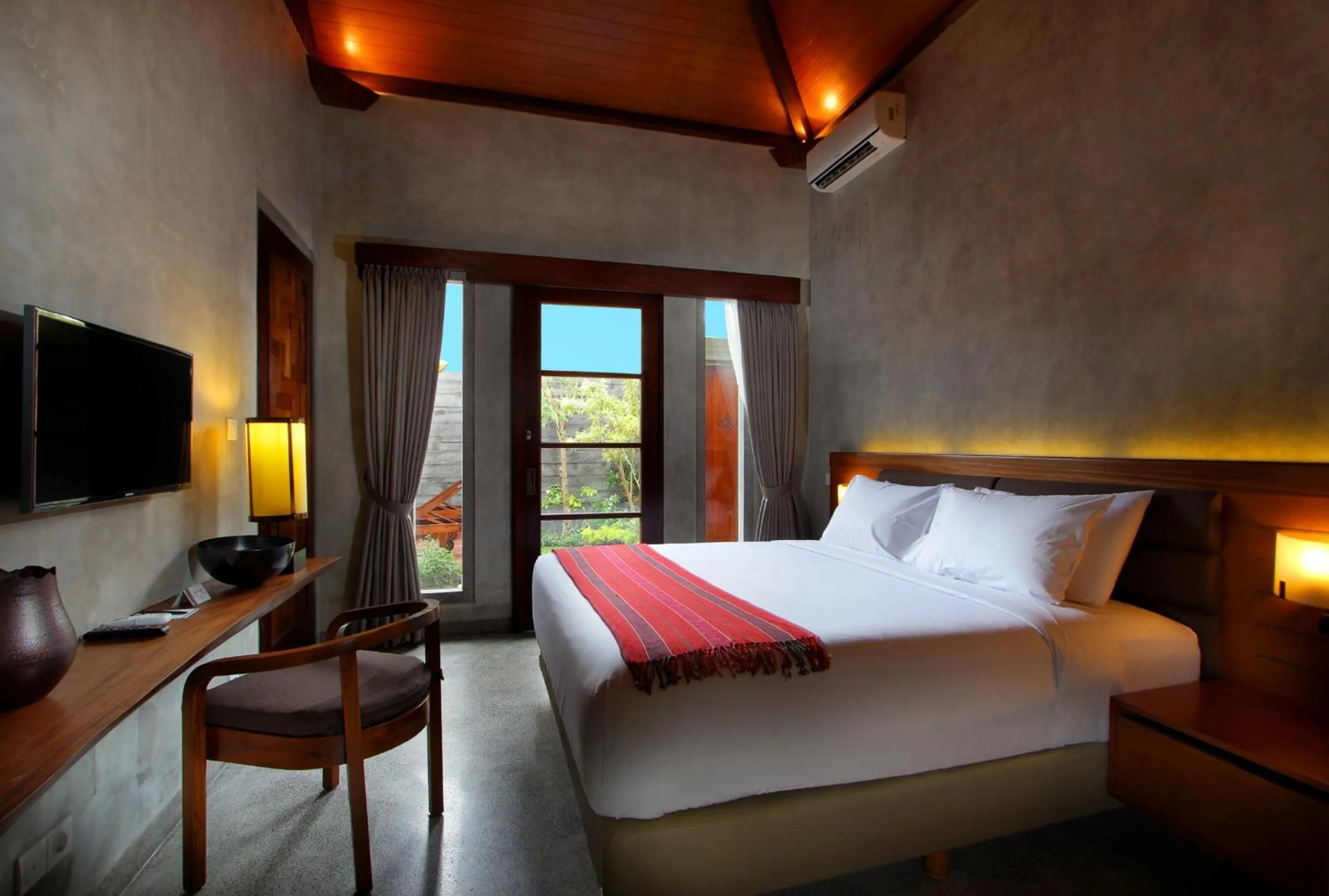 Bed in Bracha Villas Bali