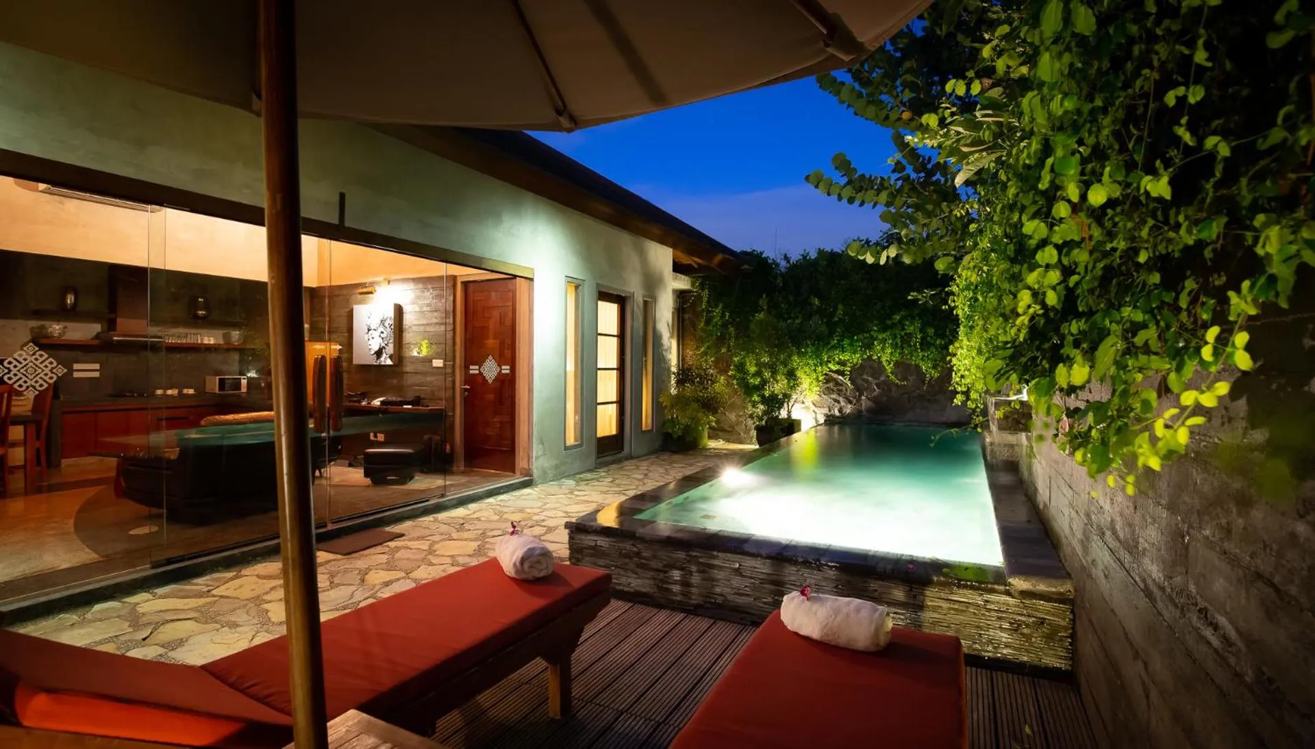 Swimming pool in Bracha Villas Bali