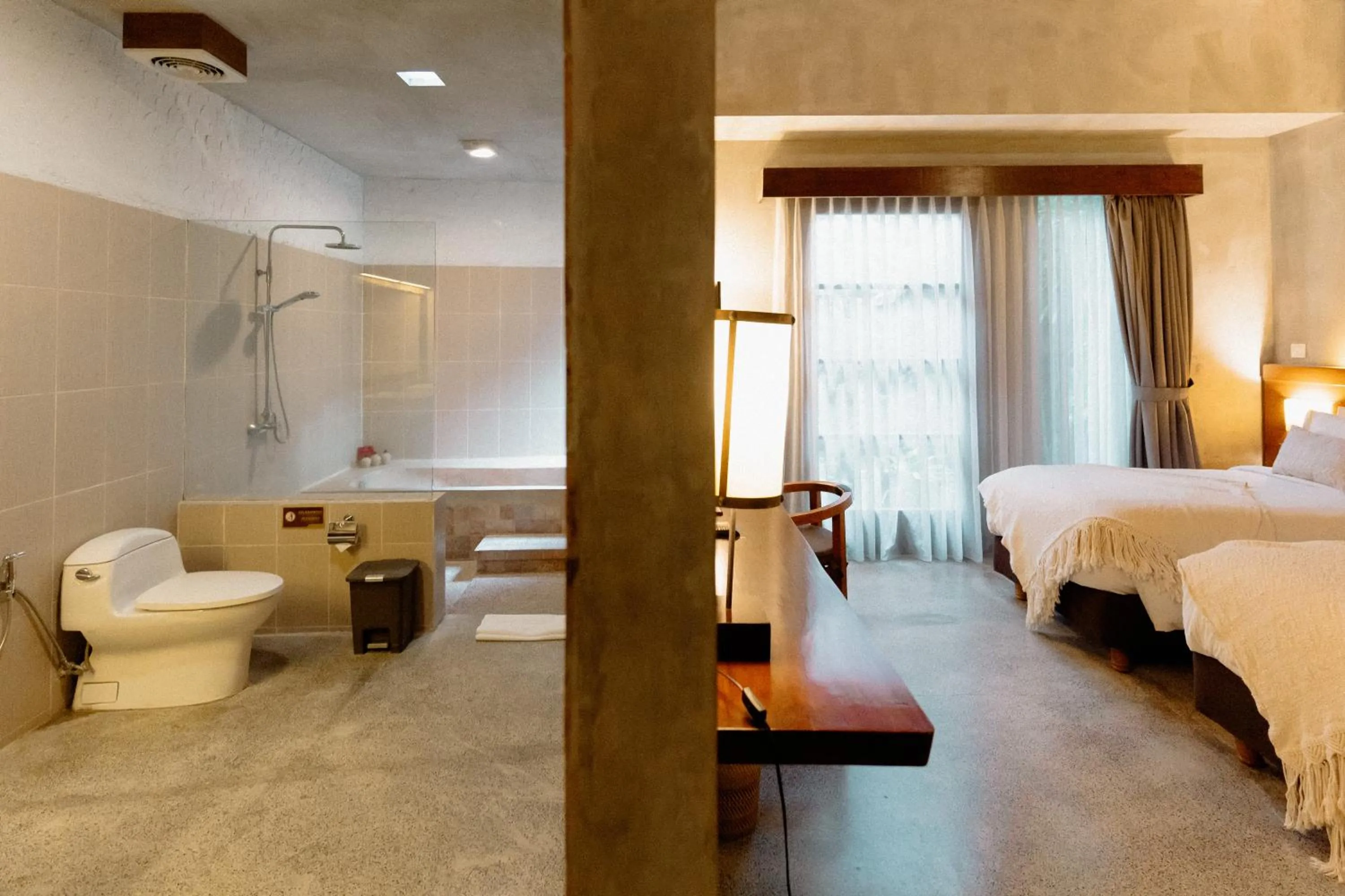 Bed in Bracha Villas Bali