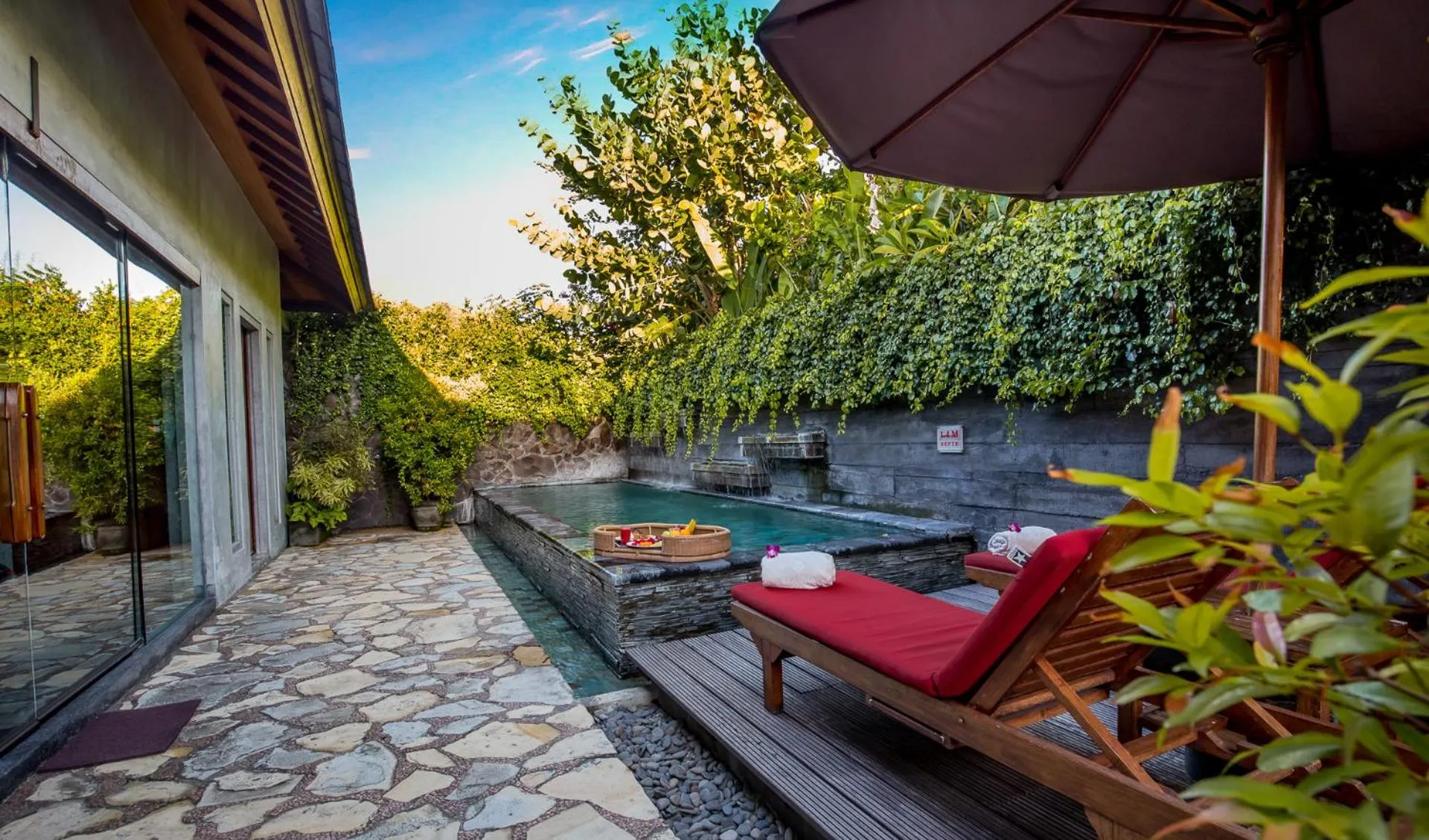 Swimming pool in Bracha Villas Bali