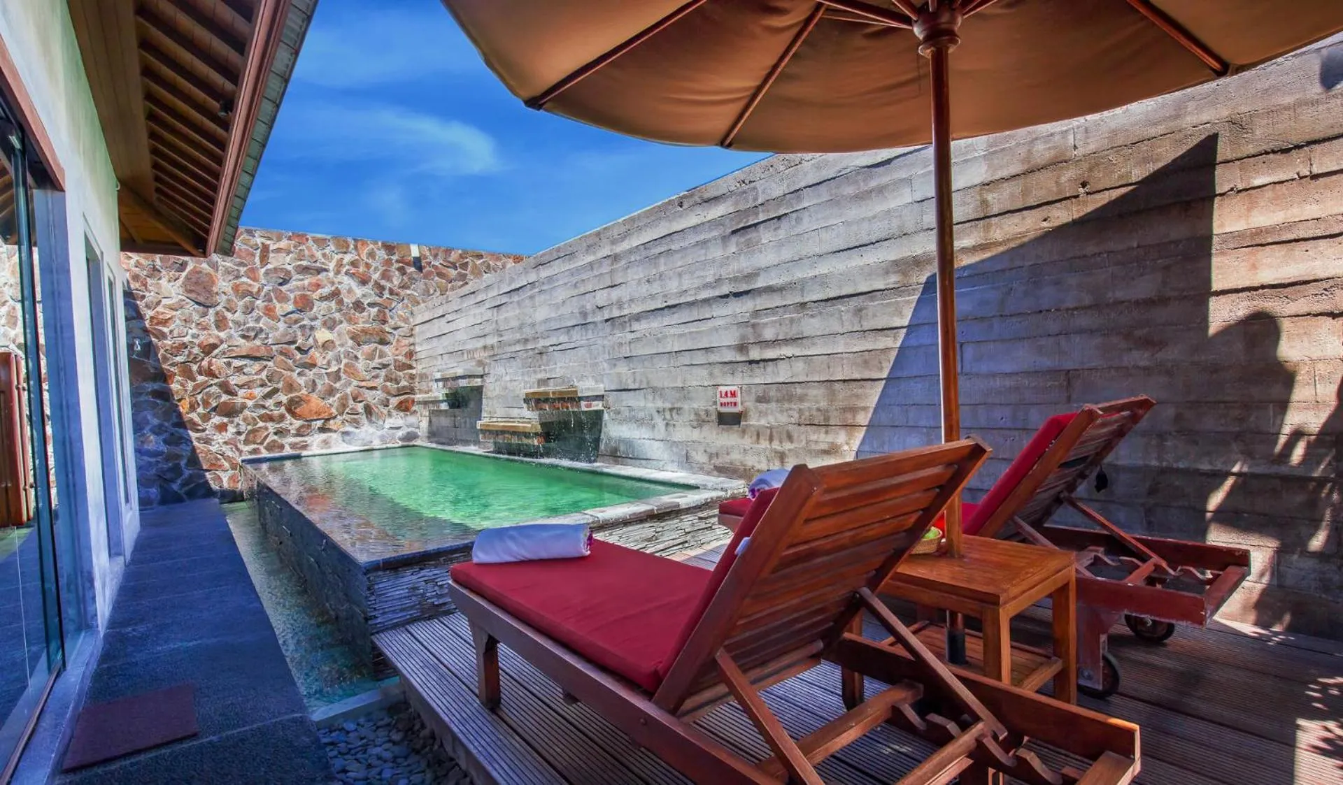 Swimming pool in Bracha Villas Bali