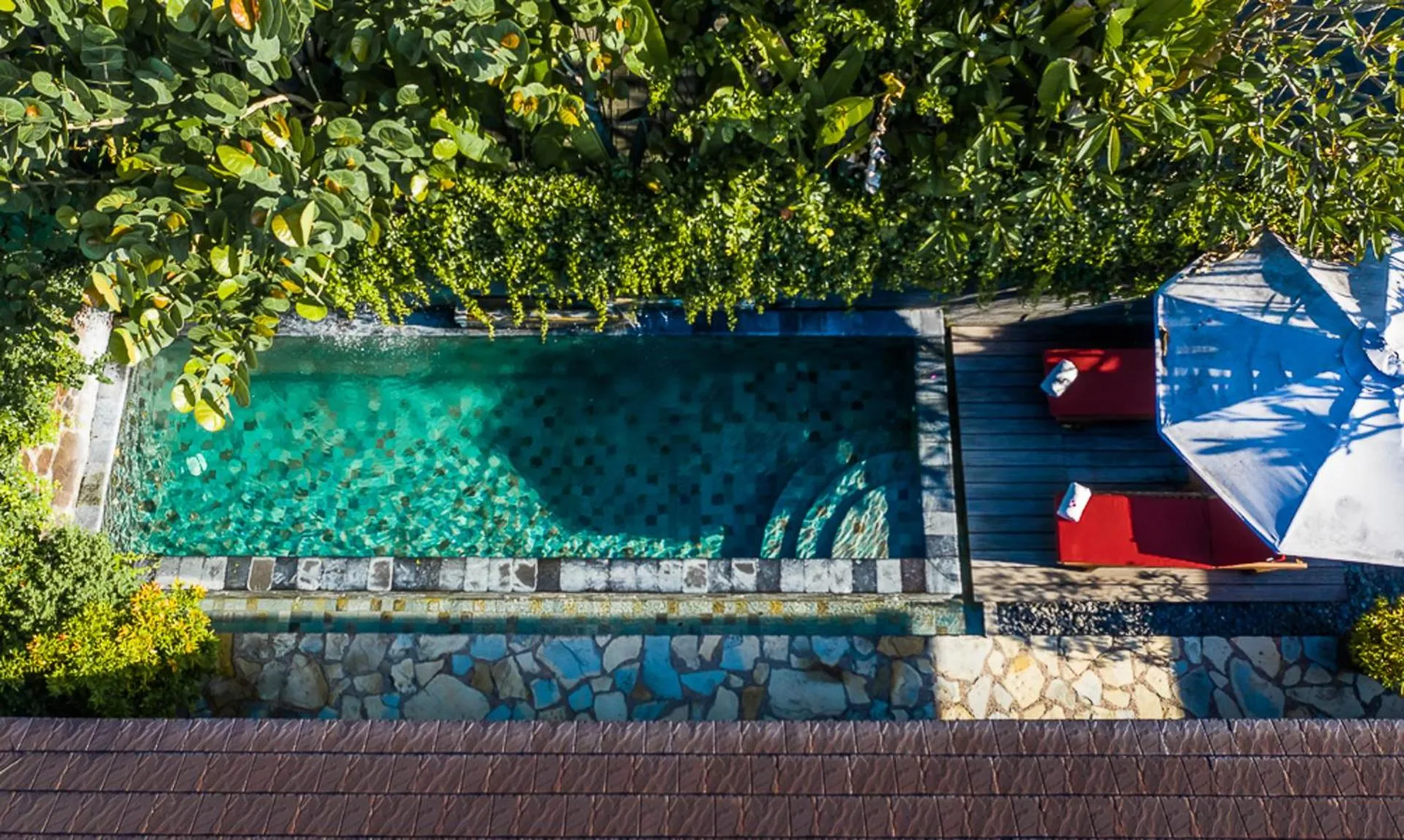 Swimming pool in Bracha Villas Bali
