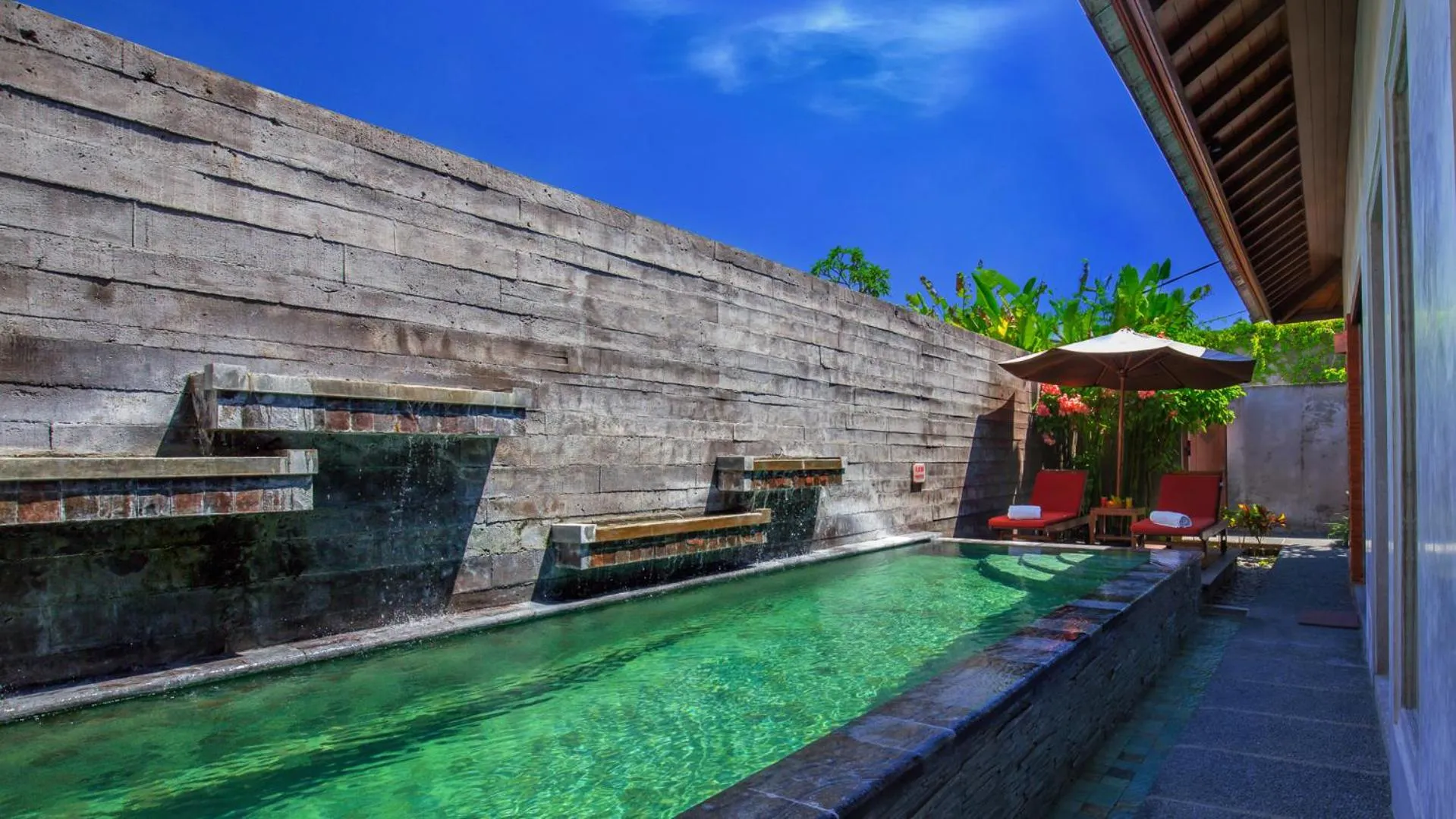 Swimming pool in Bracha Villas Bali