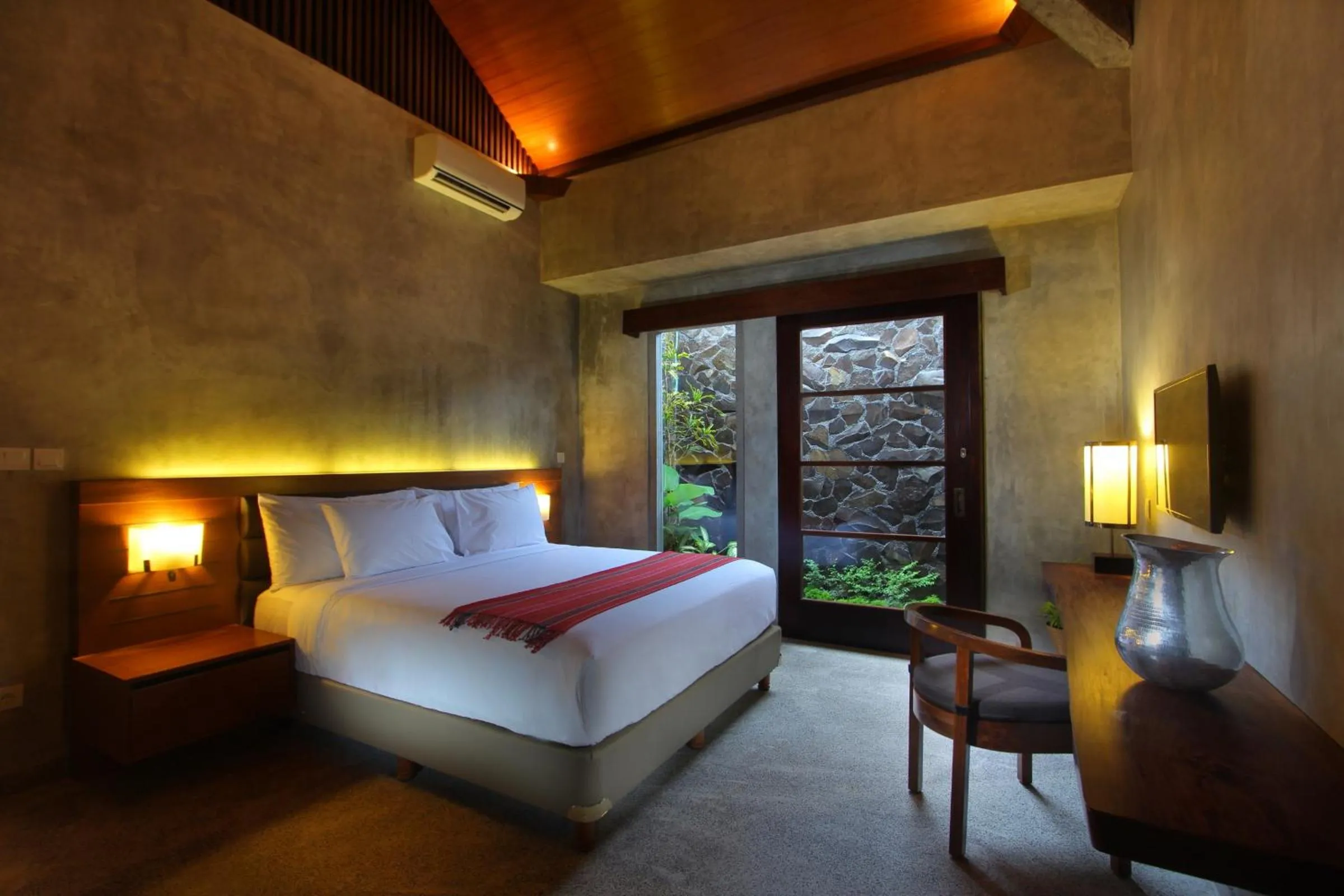Bed in Bracha Villas Bali
