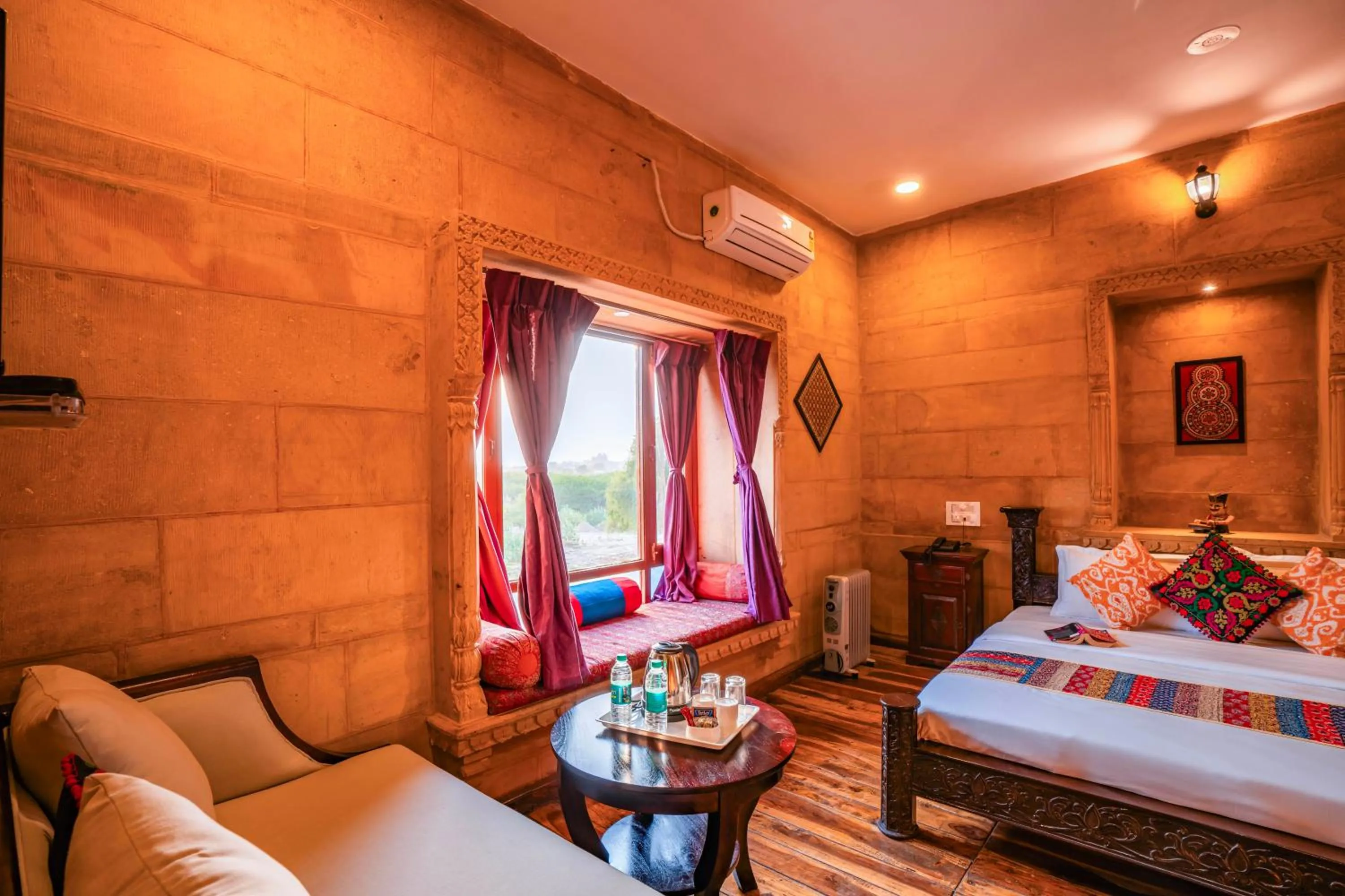 Decorative detail, Bed in Hotel Helsinki House