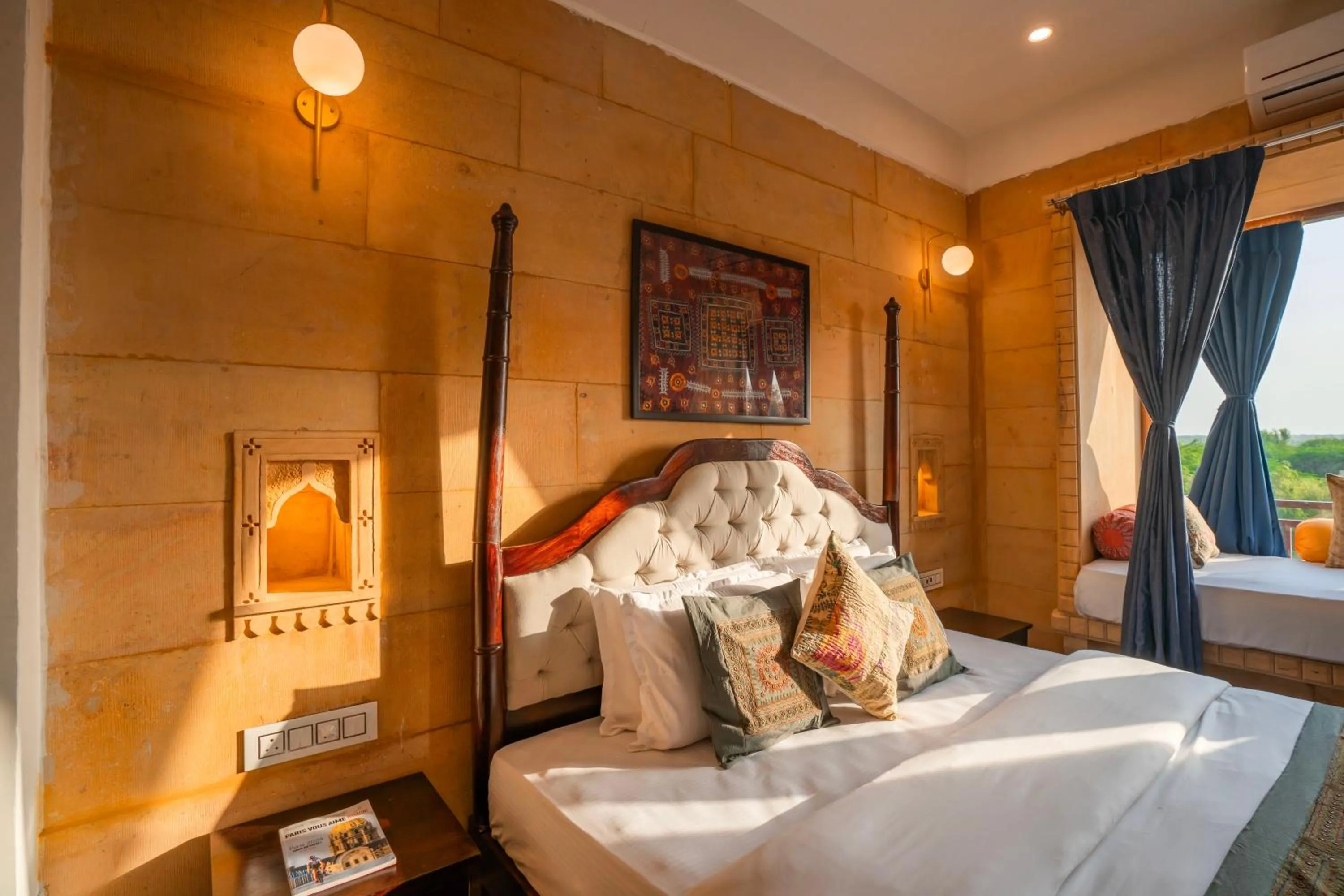 Bed in Hotel Helsinki House