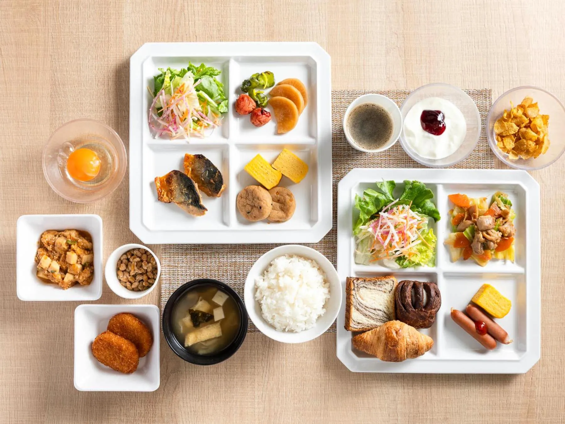 Breakfast in Super Hotel Hida Takayama