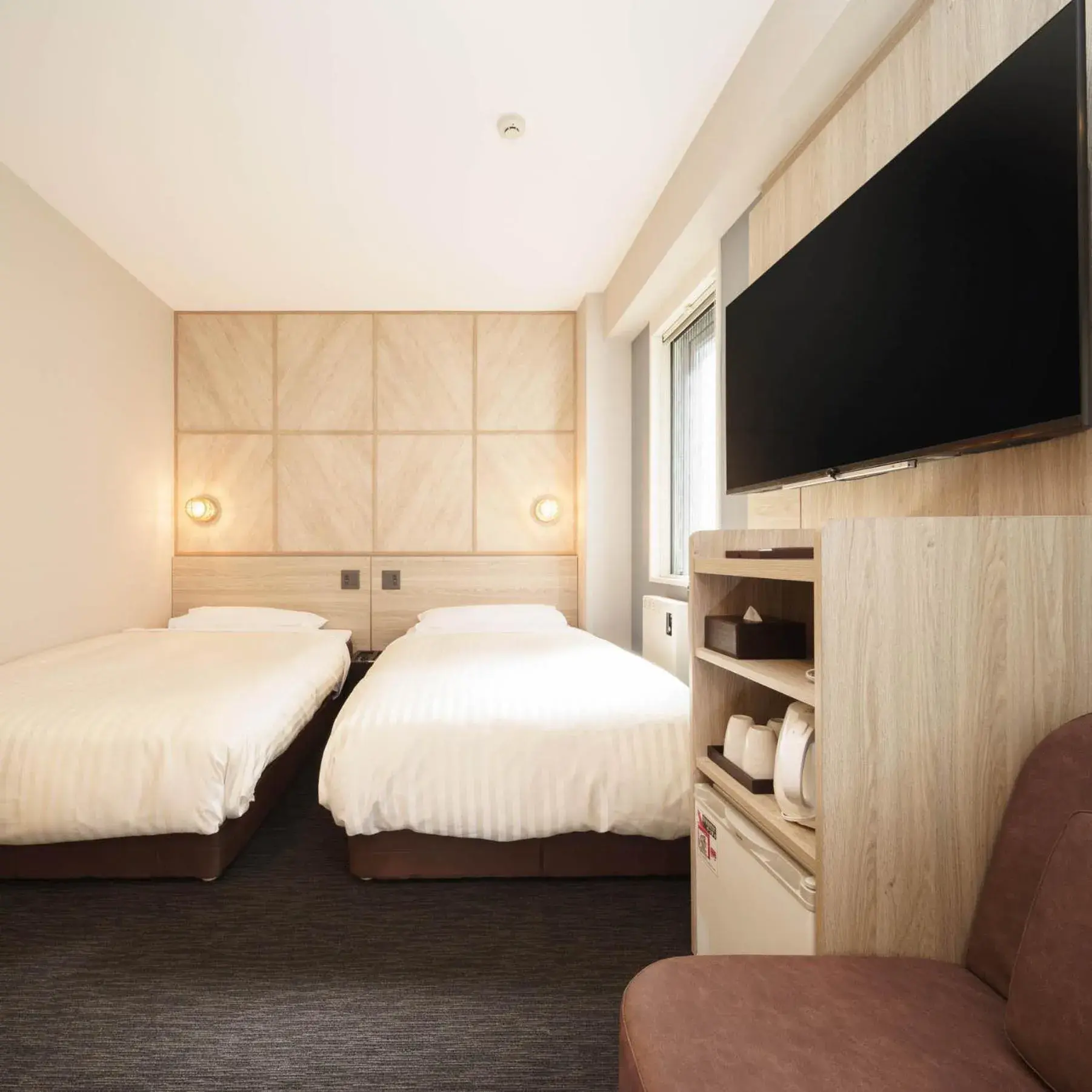 Photo of the whole room, Bed in Super Hotel Hida Takayama Photo of the whole room, Bed in Super Hotel Hida Takayama