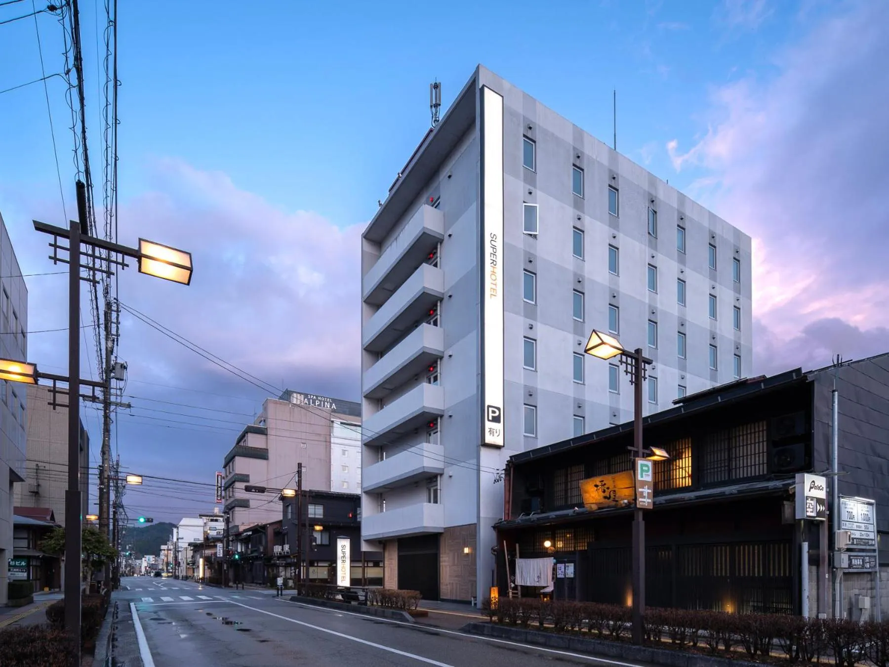Property building in Super Hotel Hida Takayama