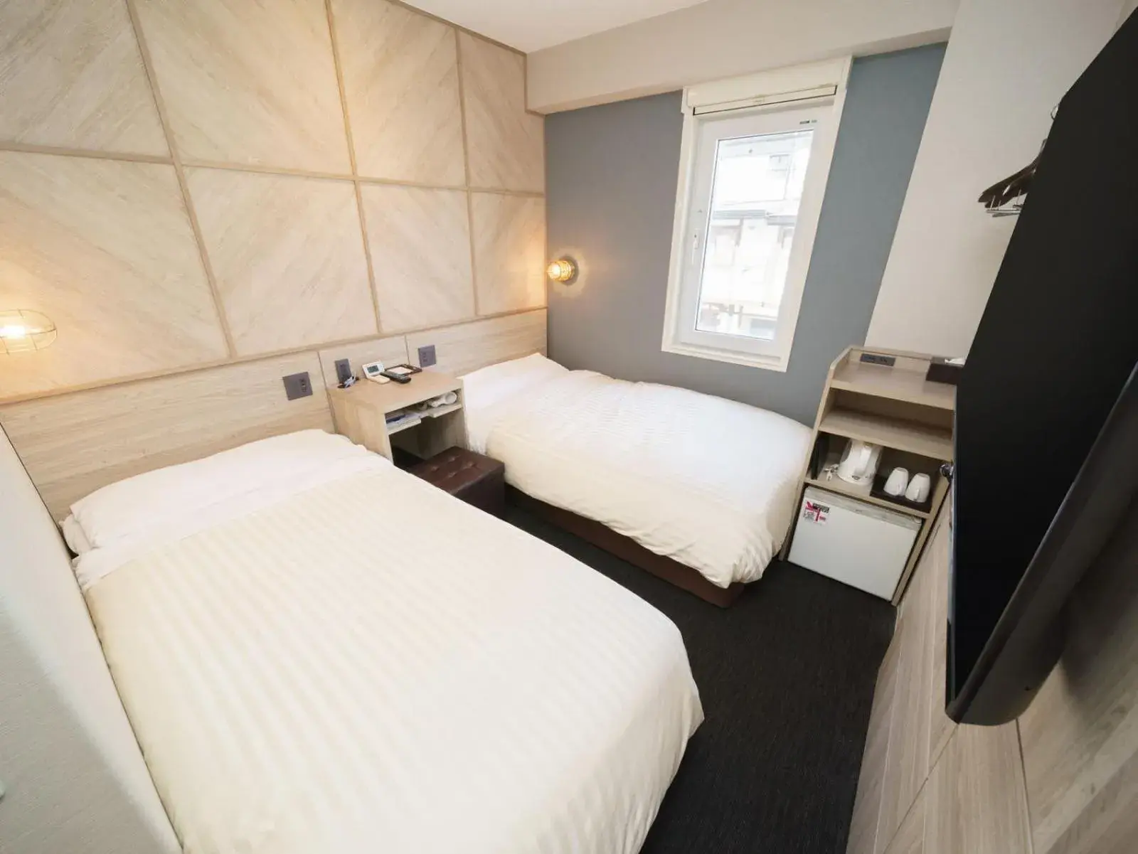 Bed in Super Hotel Hida Takayama Bed in Super Hotel Hida Takayama