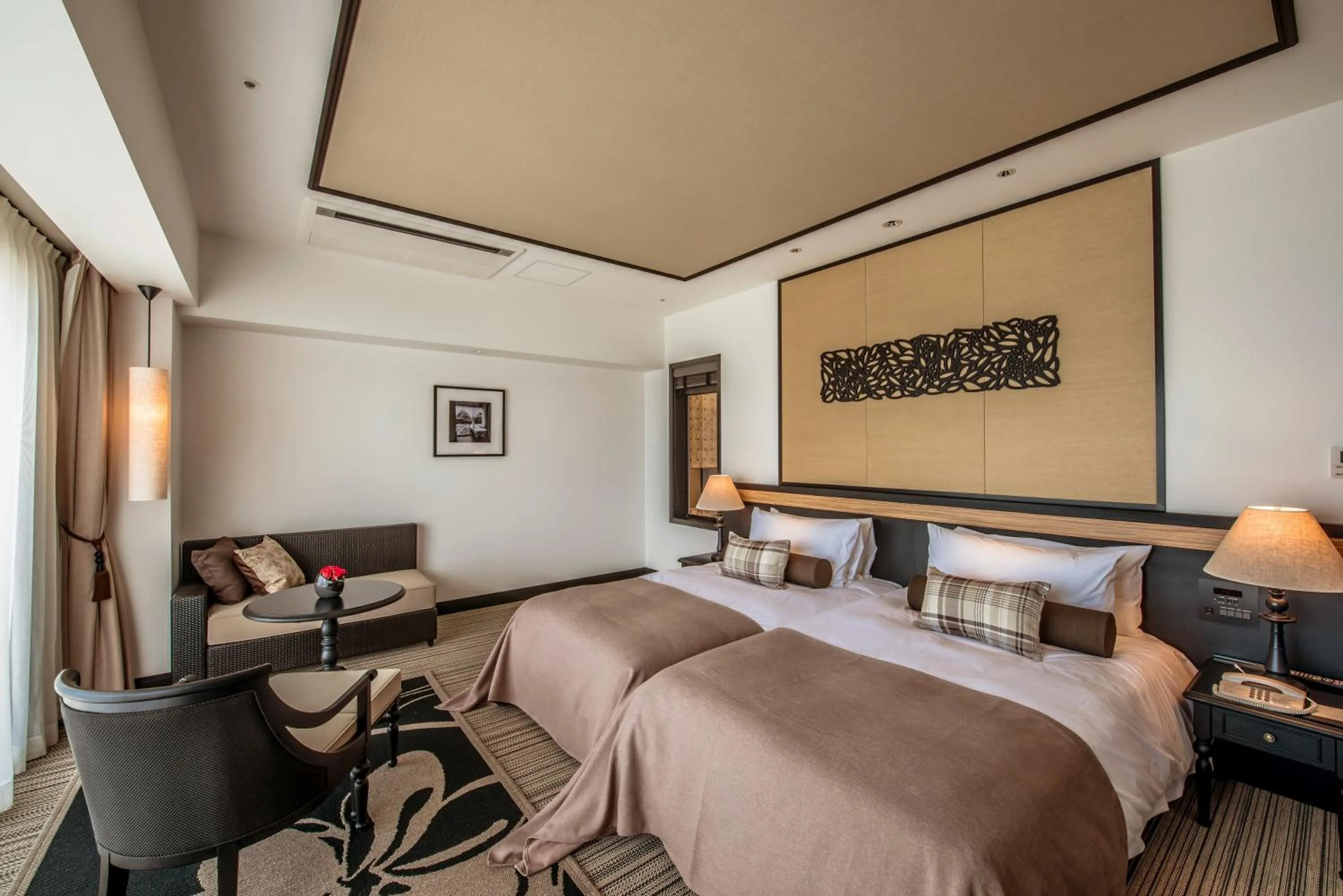 Photo of the whole room, Bed in Hotel Monterey Okinawa Spa & Resort