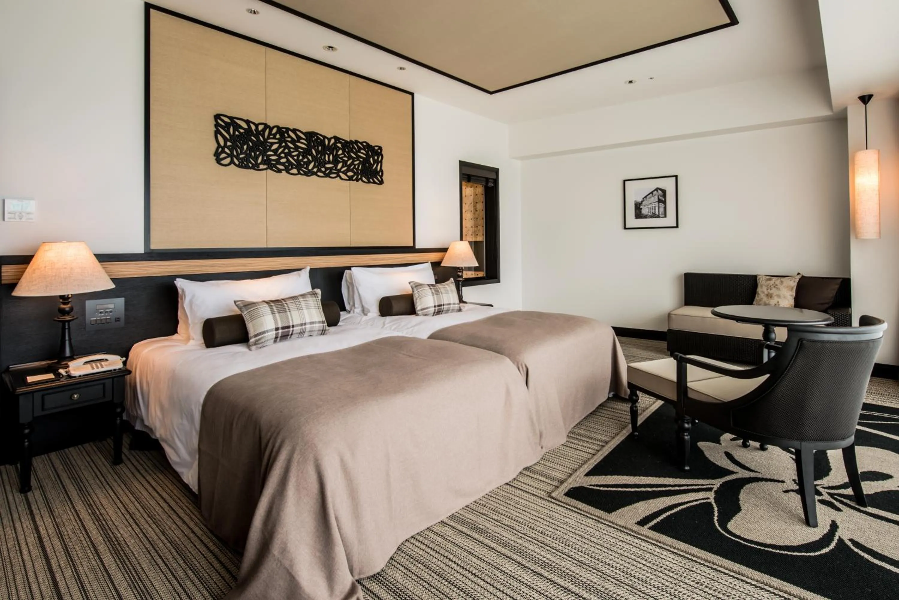 Photo of the whole room, Bed in Hotel Monterey Okinawa Spa & Resort