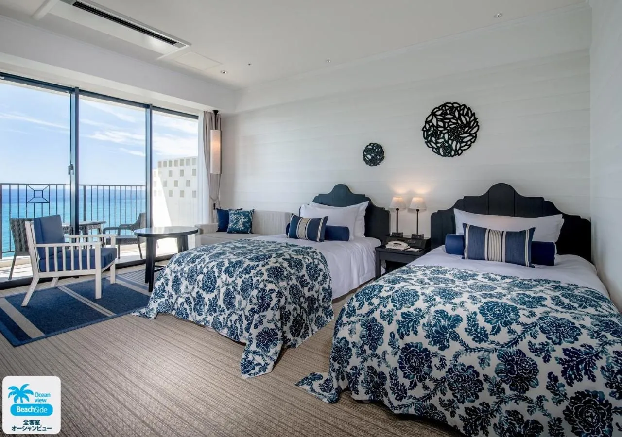 Photo of the whole room, Bed in Hotel Monterey Okinawa Spa & Resort