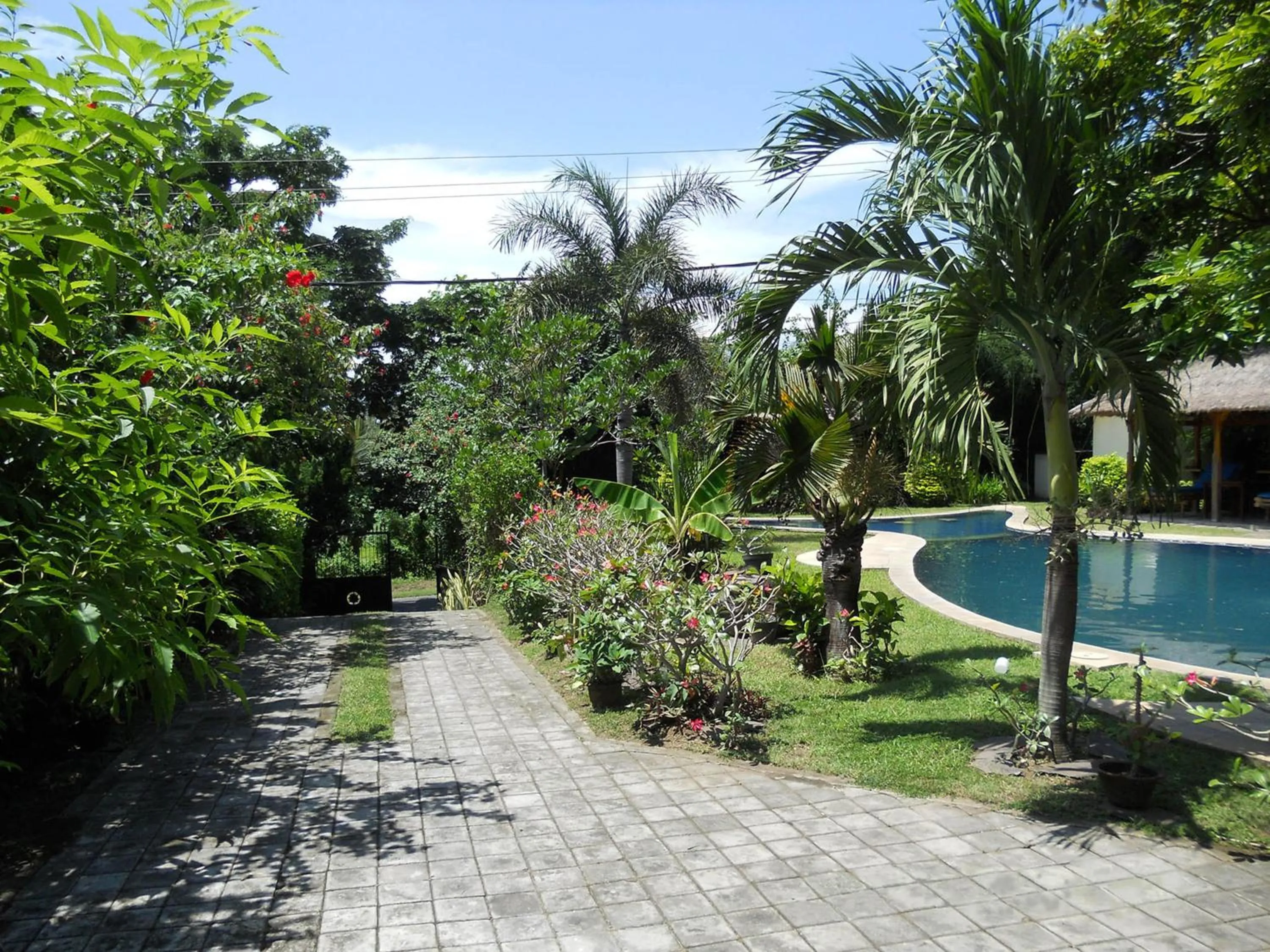 Garden in Sunset Villa